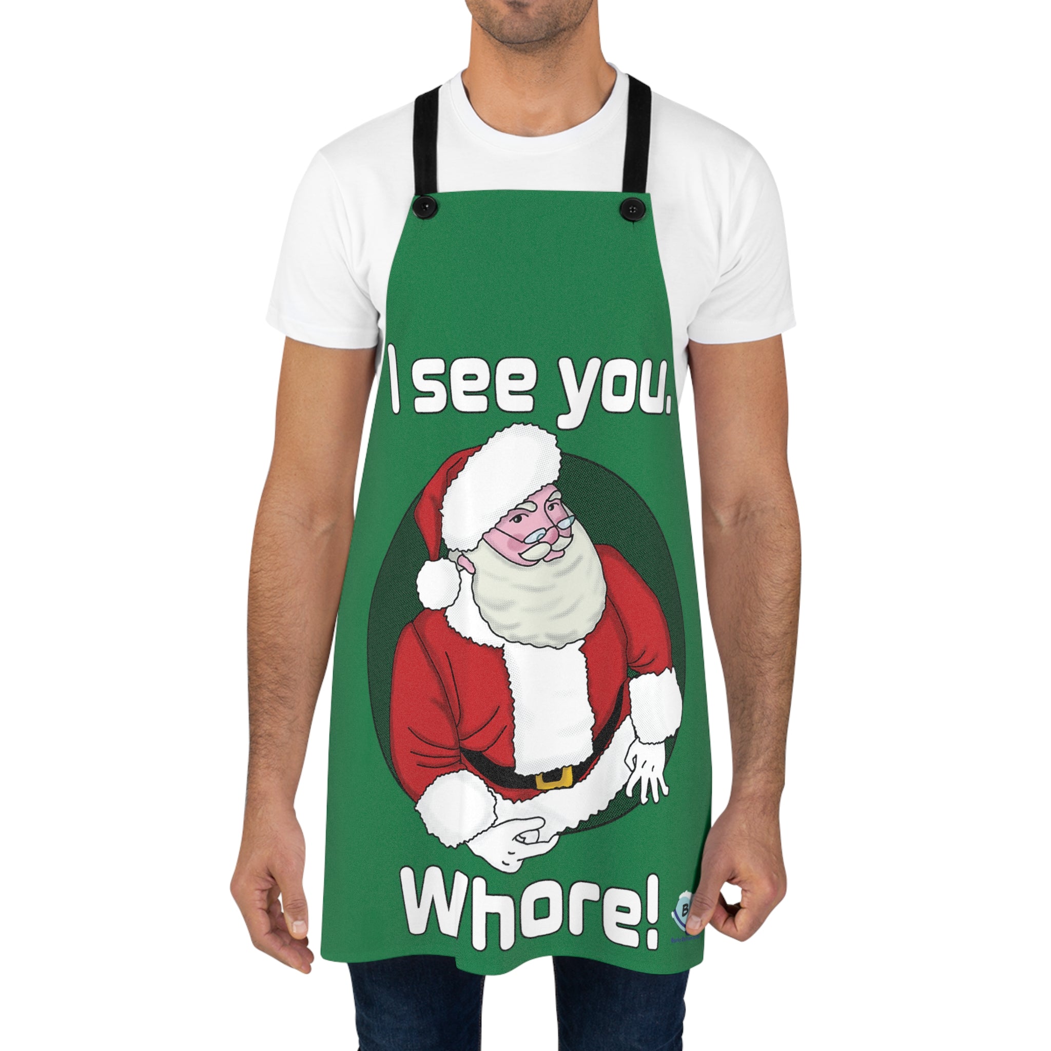 Apron - Santa Sees You