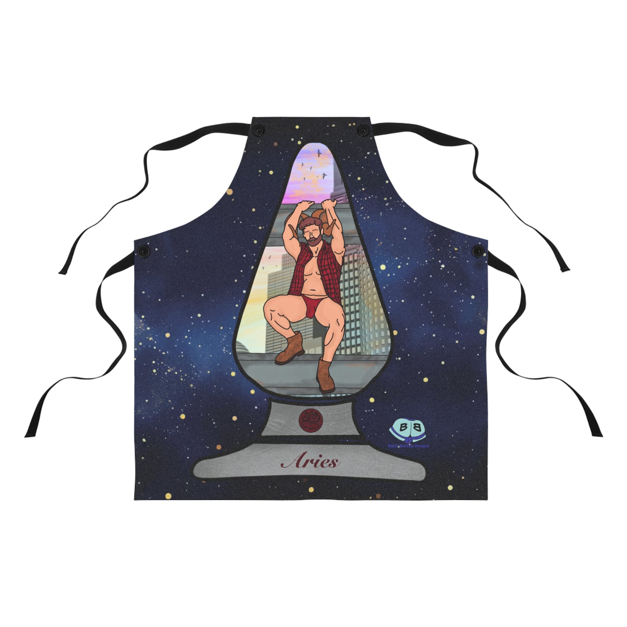 Apron - Zodiac Butt Plug: Aries