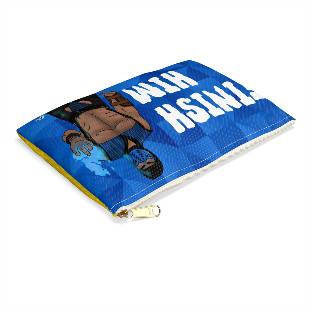 Zipper Gear Pouch - Finish Him (two sided)