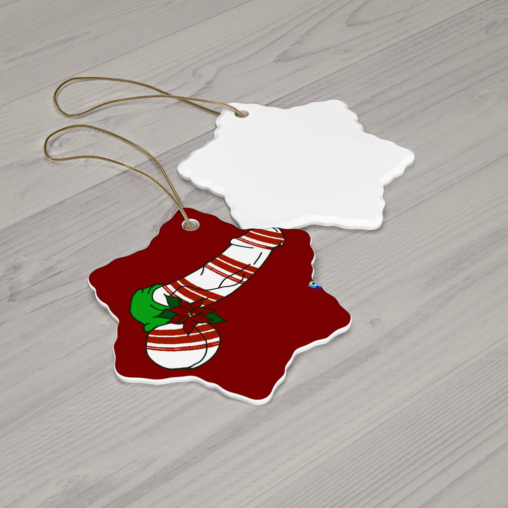 Ceramic Ornament - Peppermint Dick