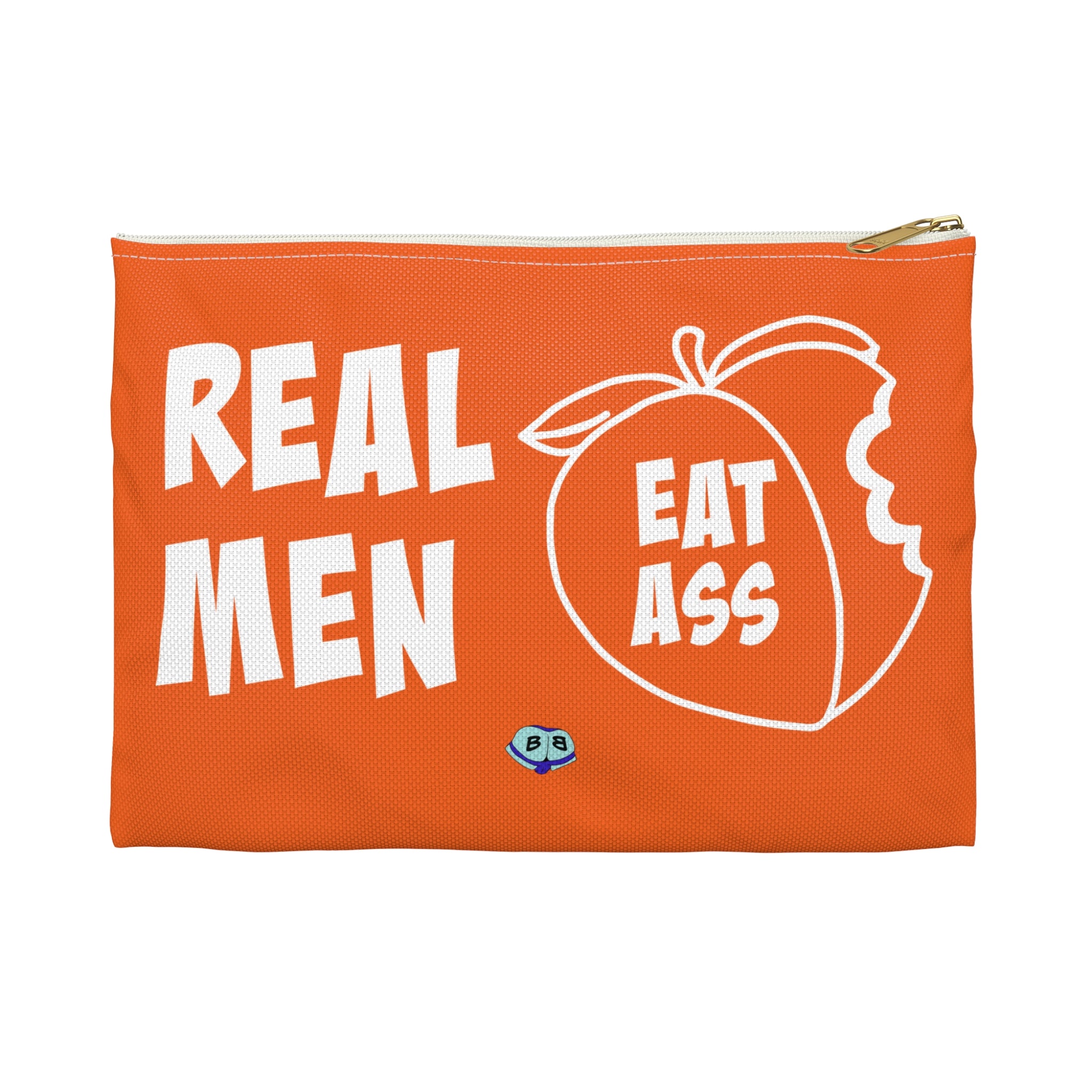 Zipper Gear Pouch - Real Men Eat Ass