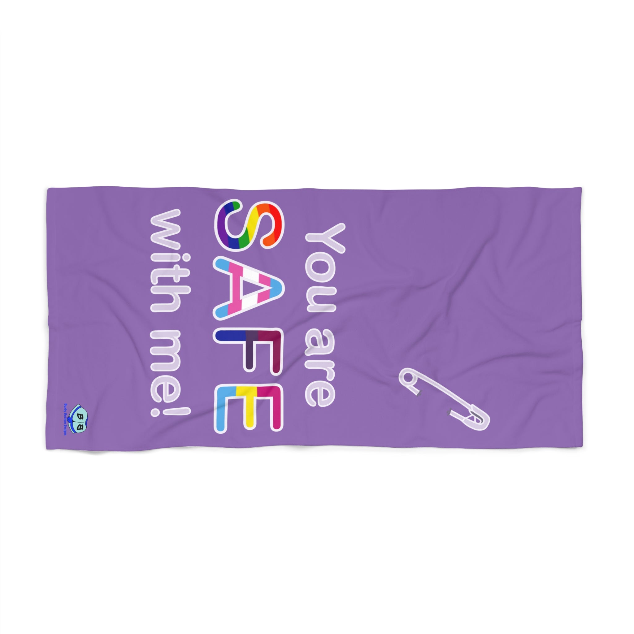 Beach Towel - Safe With Me
