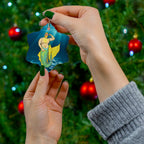 Ceramic Ornament - MerCub Yellow Merman