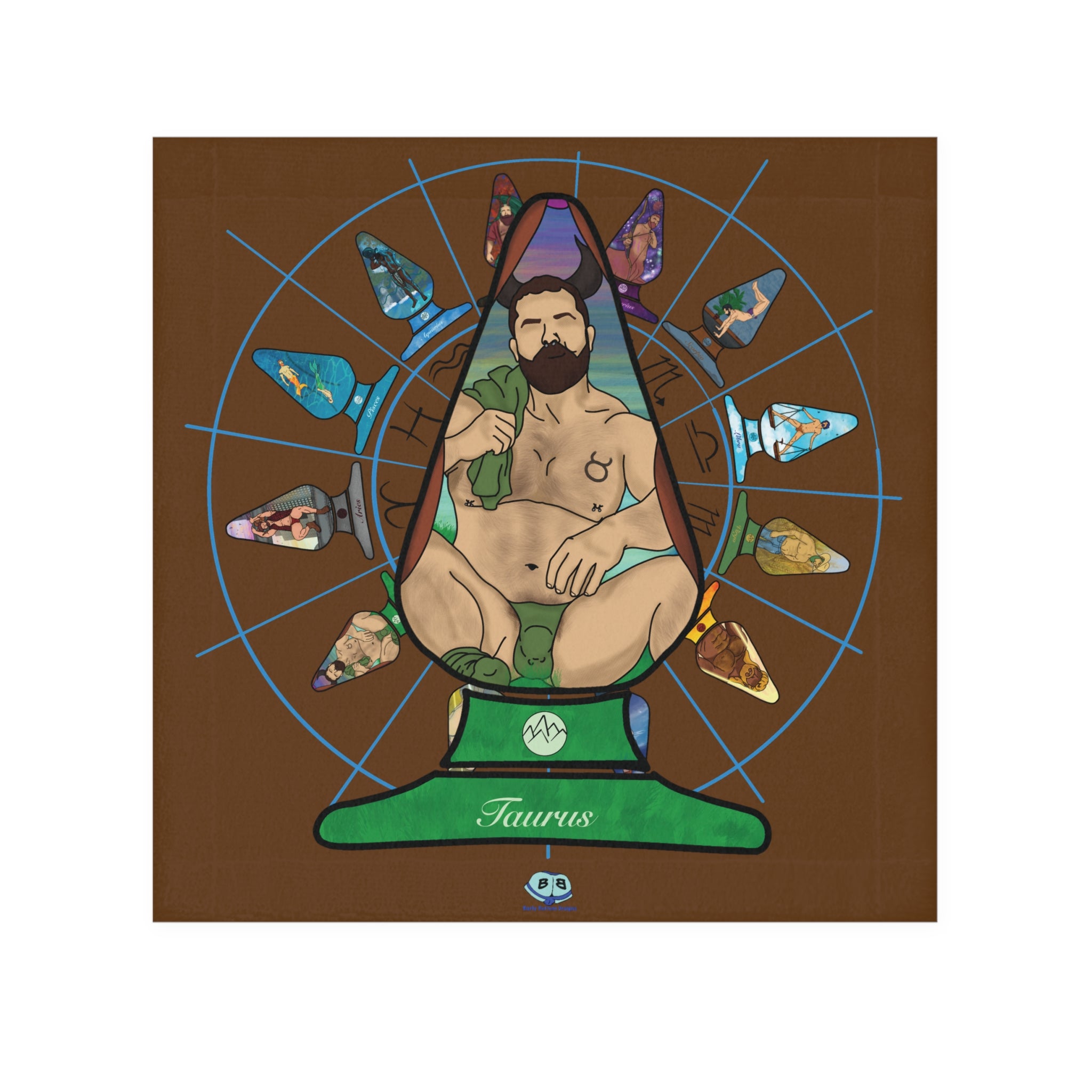 Cum Rag - Zodiac Butt Plug: Taurus
