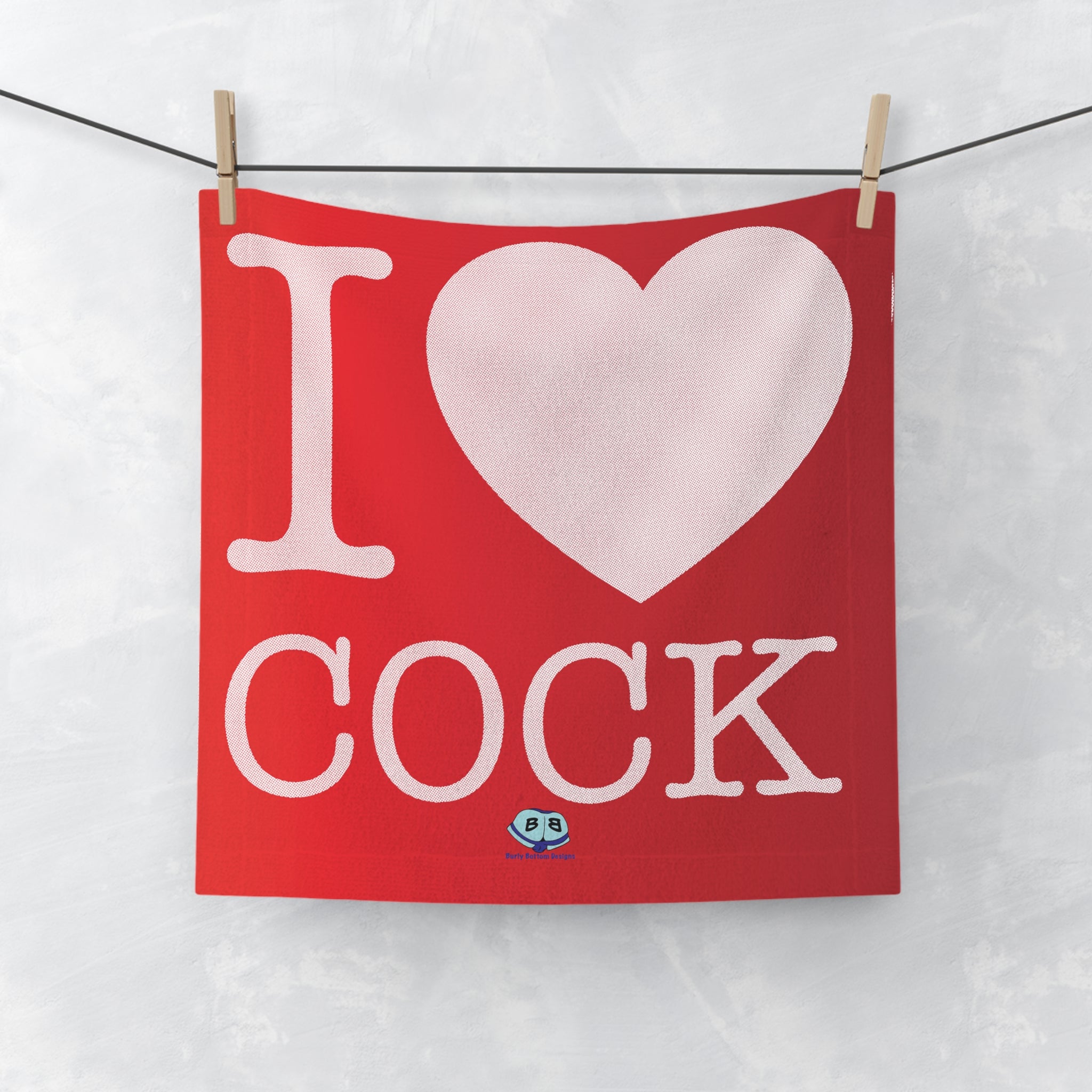 Cum Rag - I Heart Cock