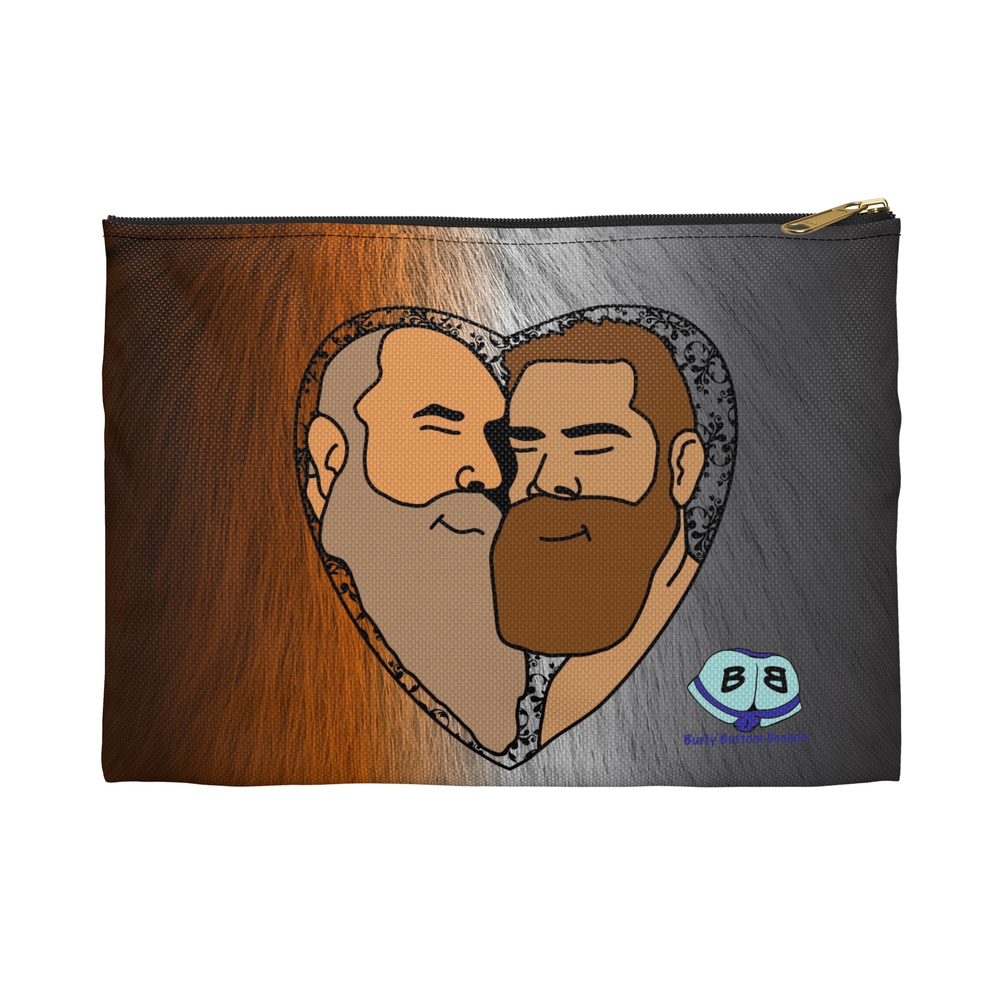 Zipper Gear Pouch - I Love Beards