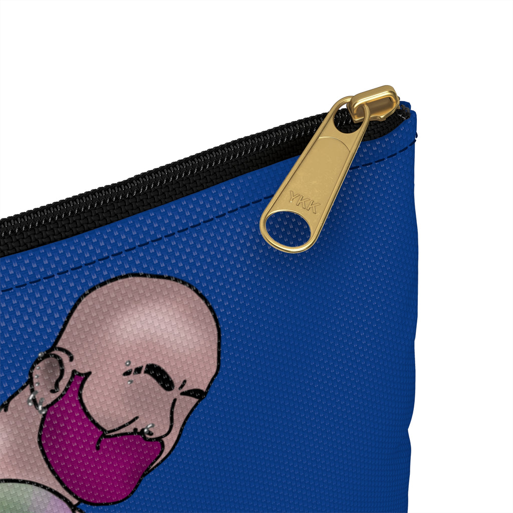 Zipper Gear Pouch - Pink and Pierced