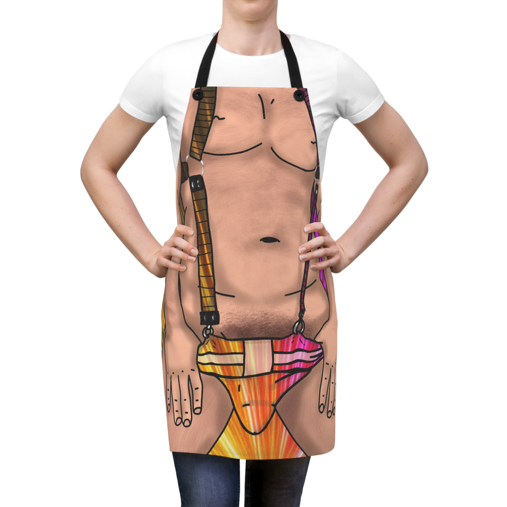 Apron - Neon Circuit