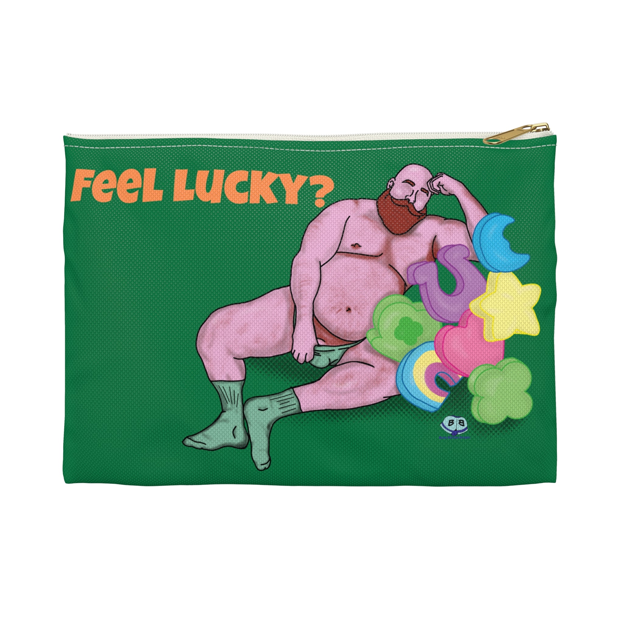 Zipper Gear Pouch - Get Lucky