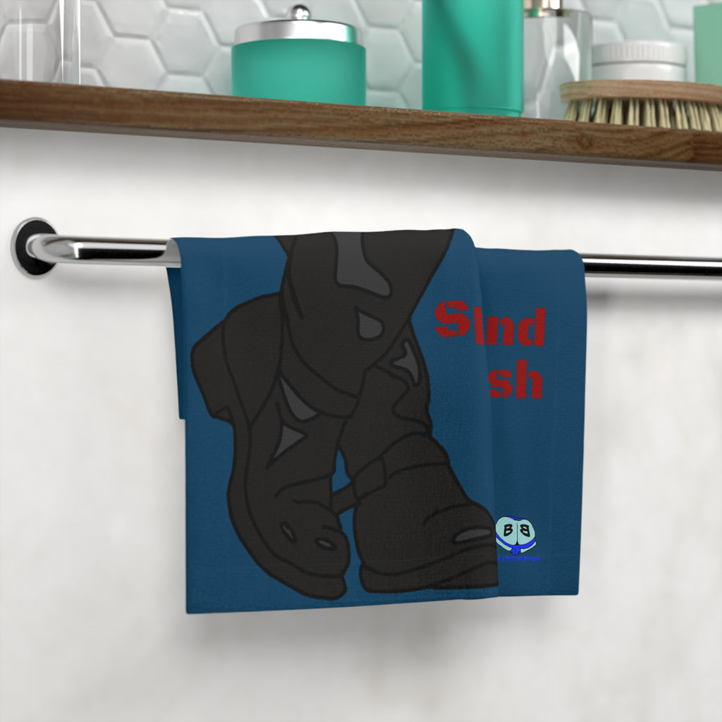 Cum Rag - Black Leather Boots