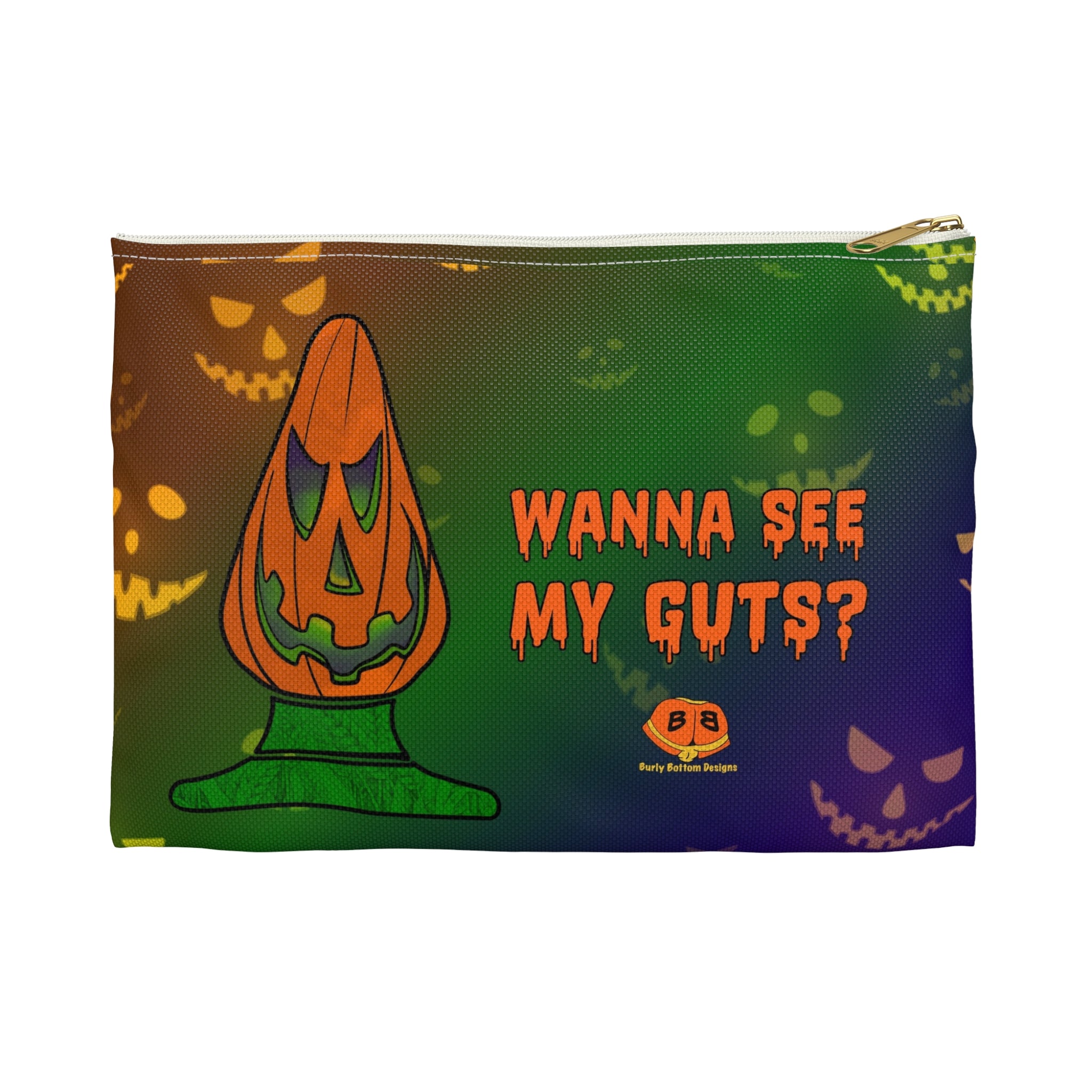 Zipper Gear Pouch - Halloween Butt Plug