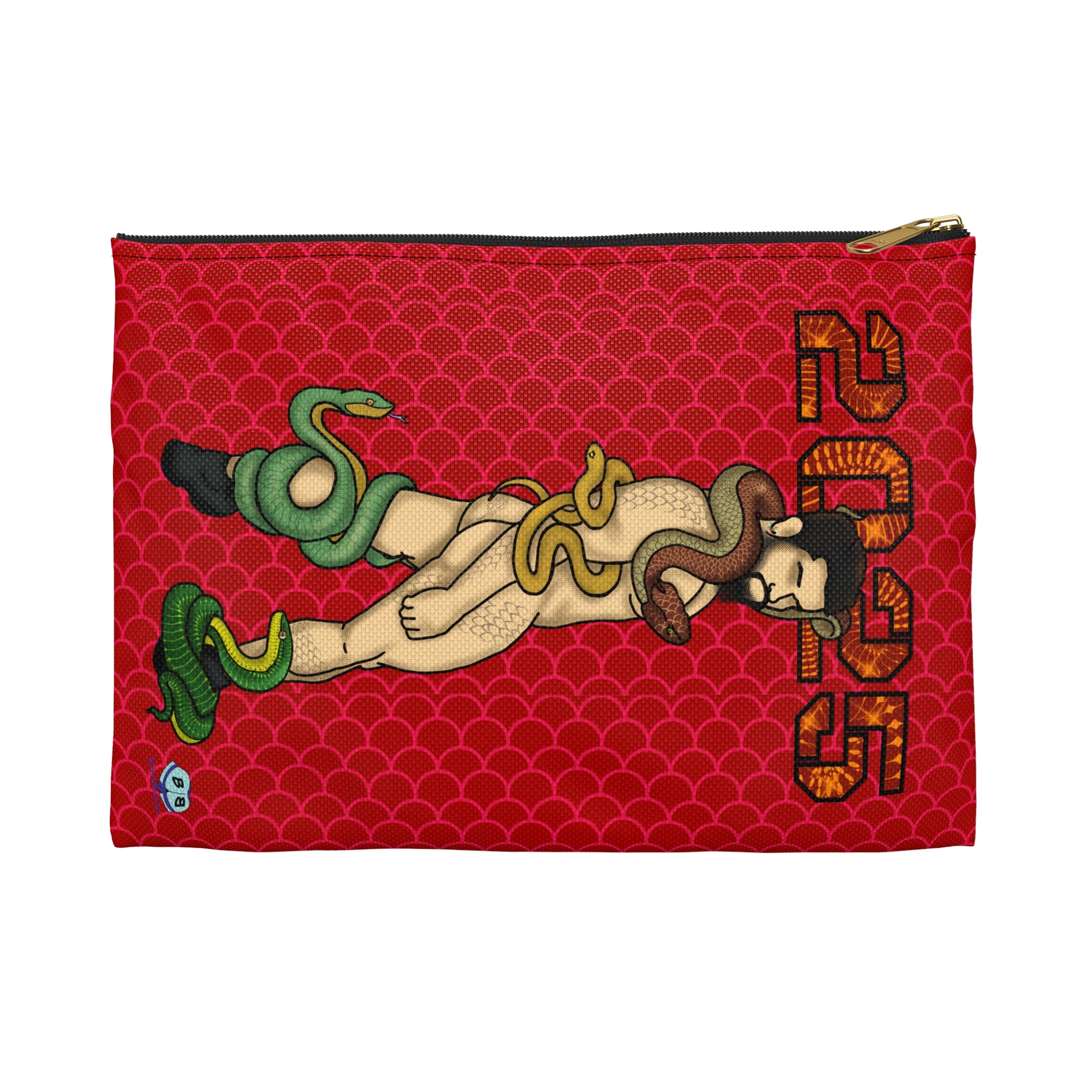 Zipper Gear Pouch - Year of the Snake
