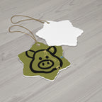 Ceramic Ornament - Cum Pig