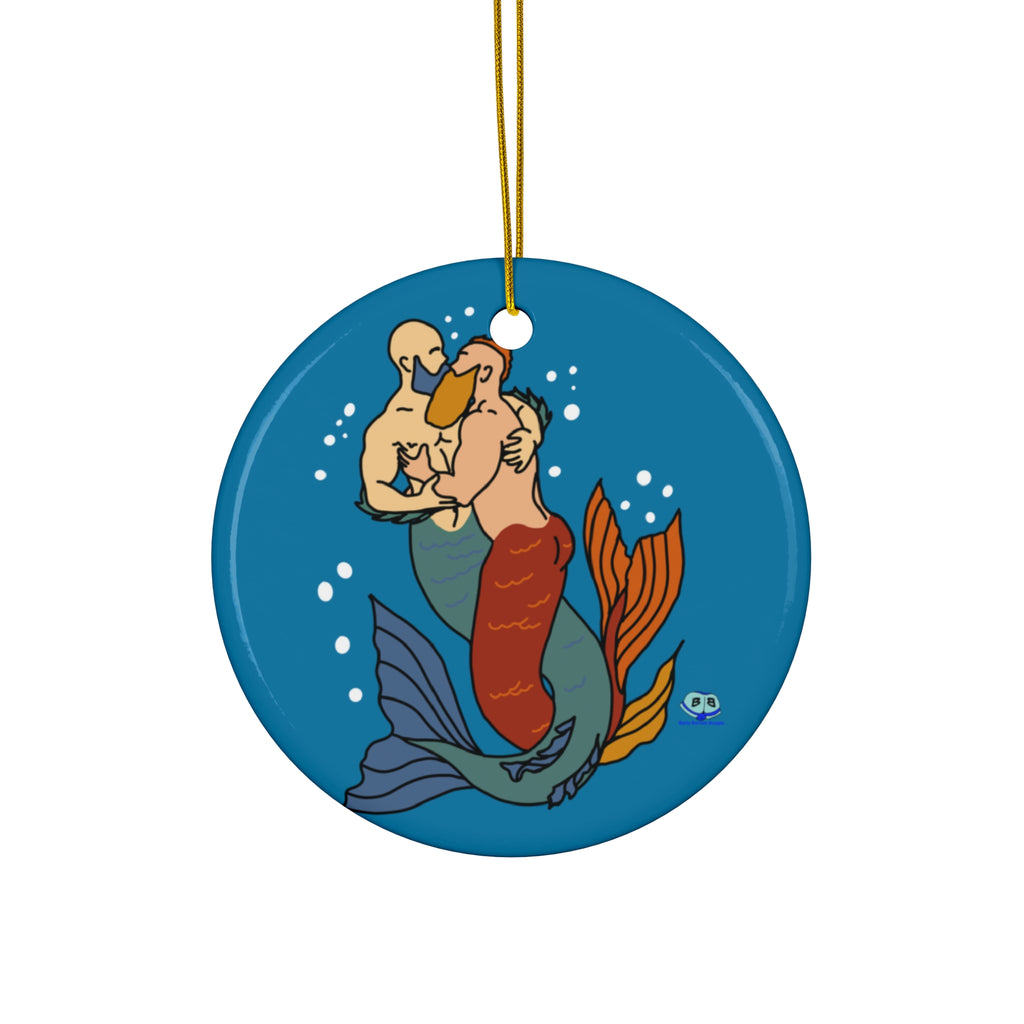 Ceramic Ornament - Mermen