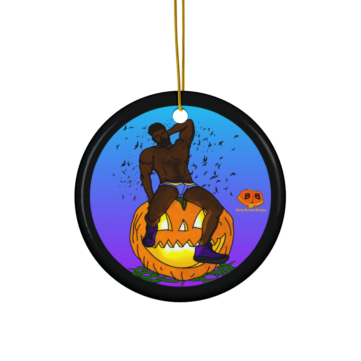 Ceramic Ornament - Jack O' Lantern