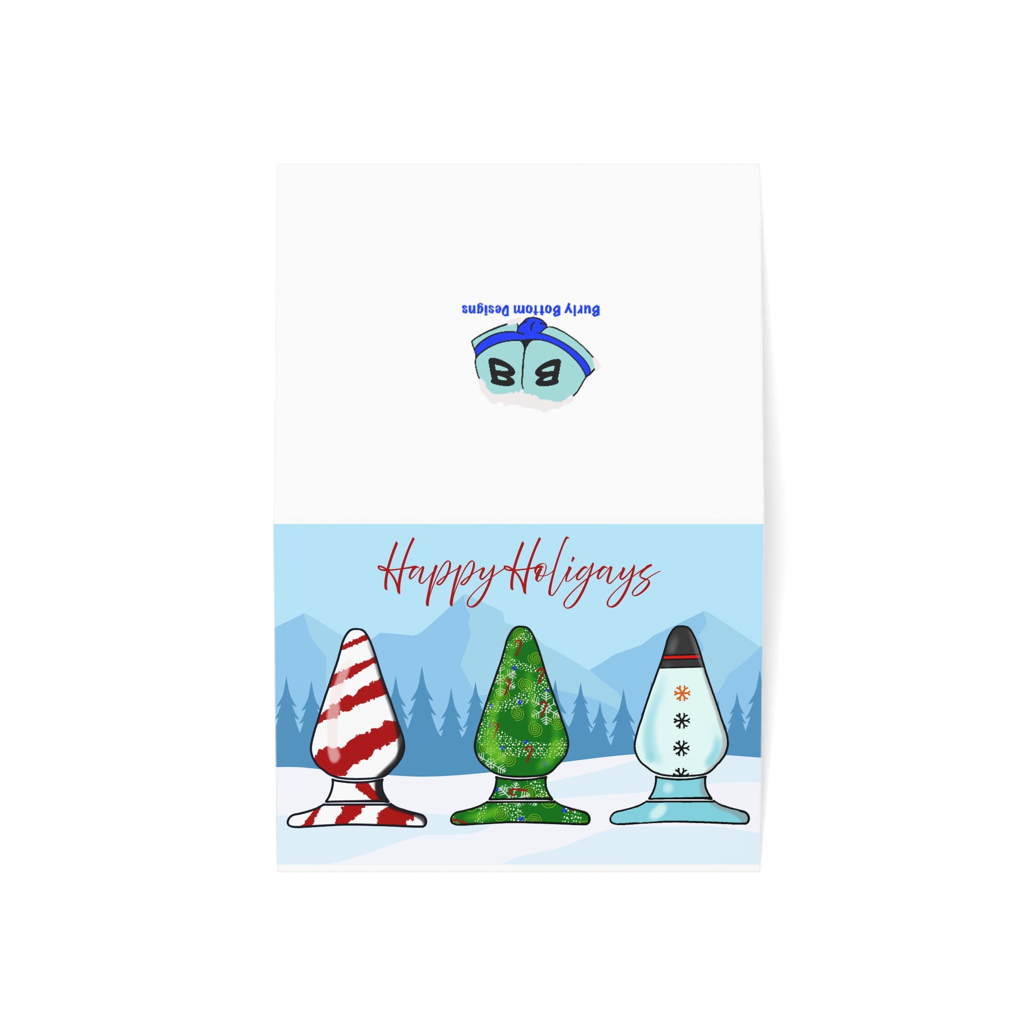 Greeting Cards (10, 30, and 50pcs) - Holiday Butt Plugs