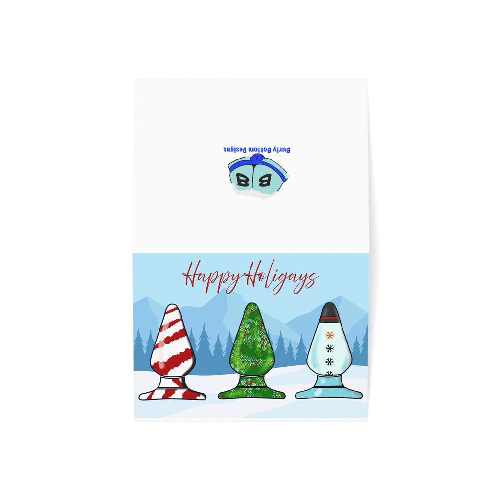 Greeting Cards (10, 30, and 50pcs) - Holiday Butt Plugs