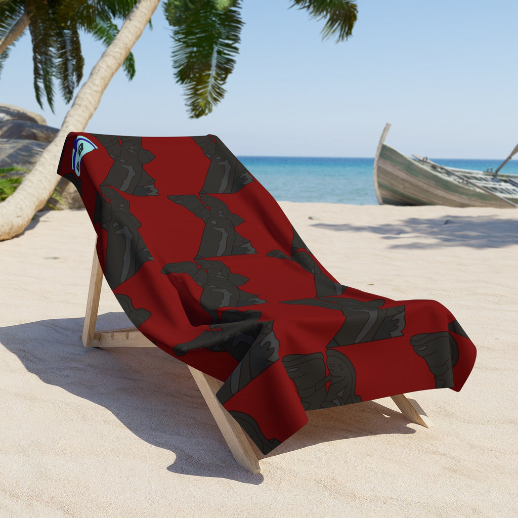 Beach Towel - Leather Boots
