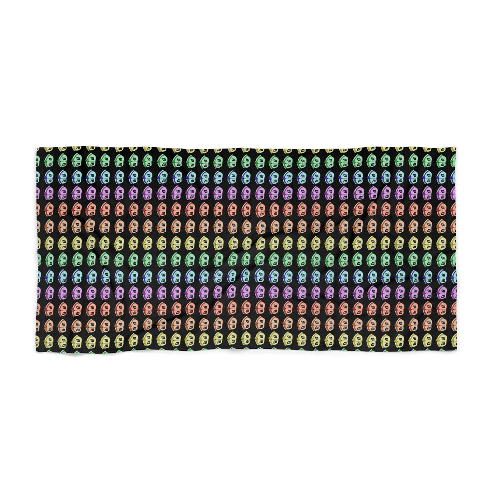 Beach Towel - Little Rainbow Butts