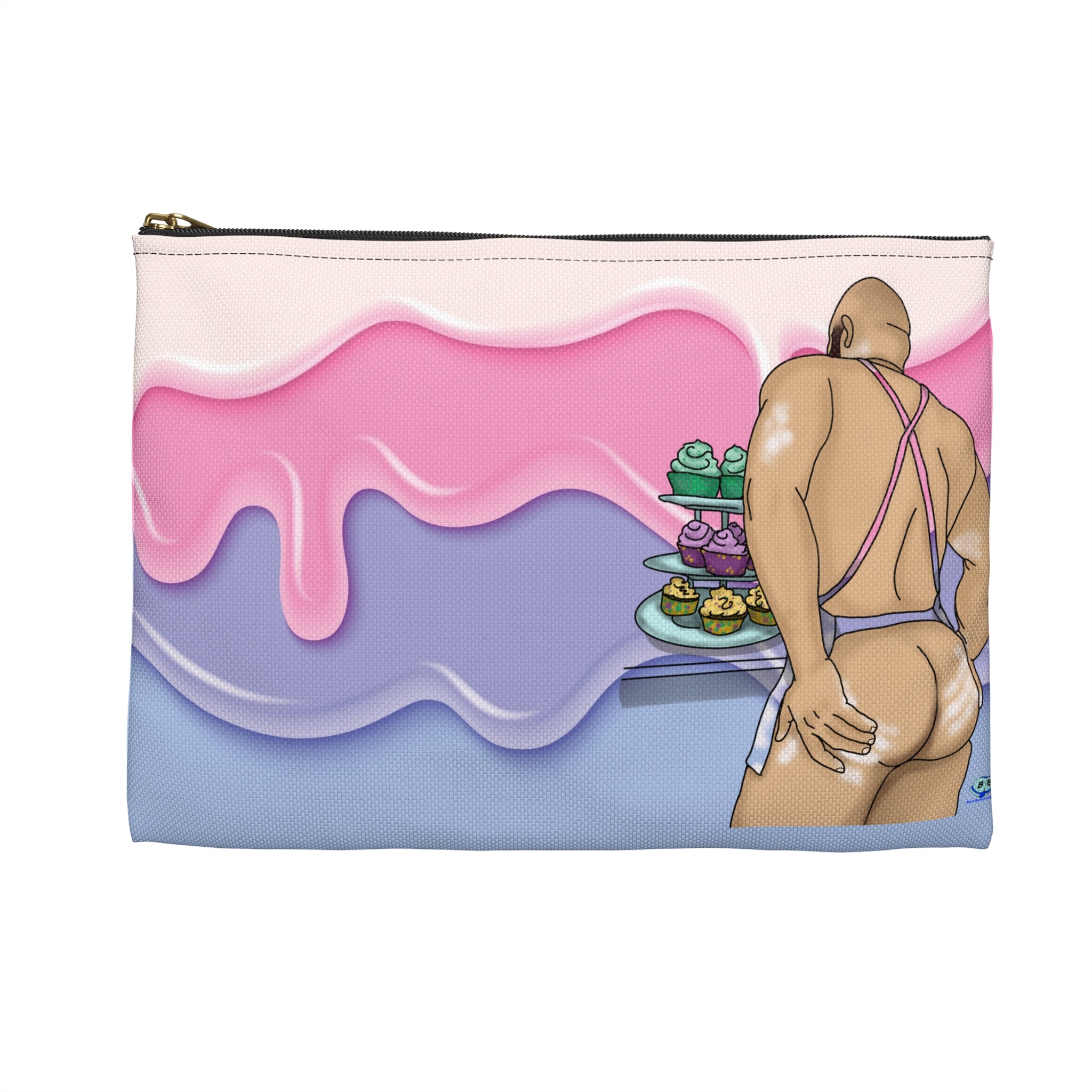 Zipper Gear Pouch - Cakes