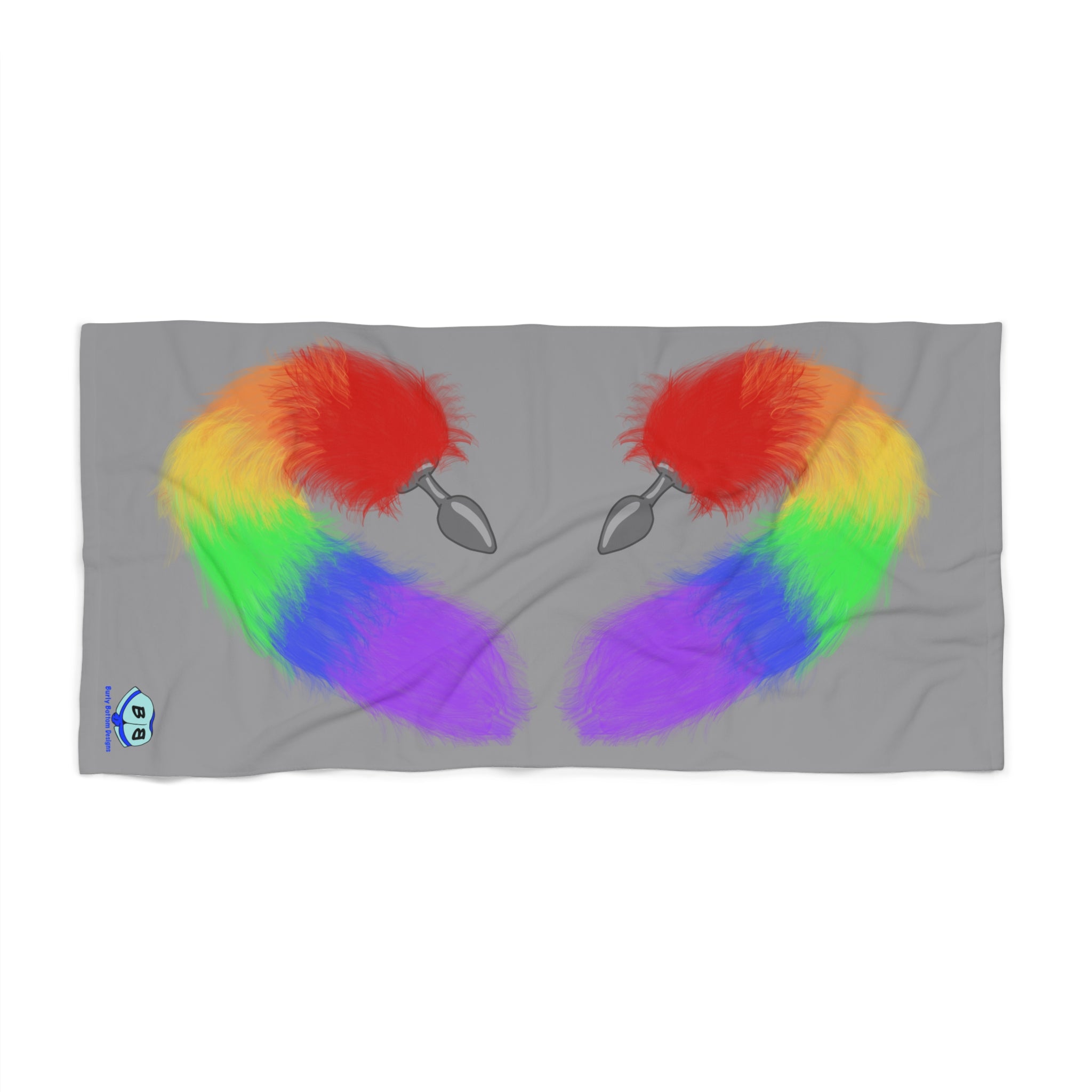 Beach Towel - Tails