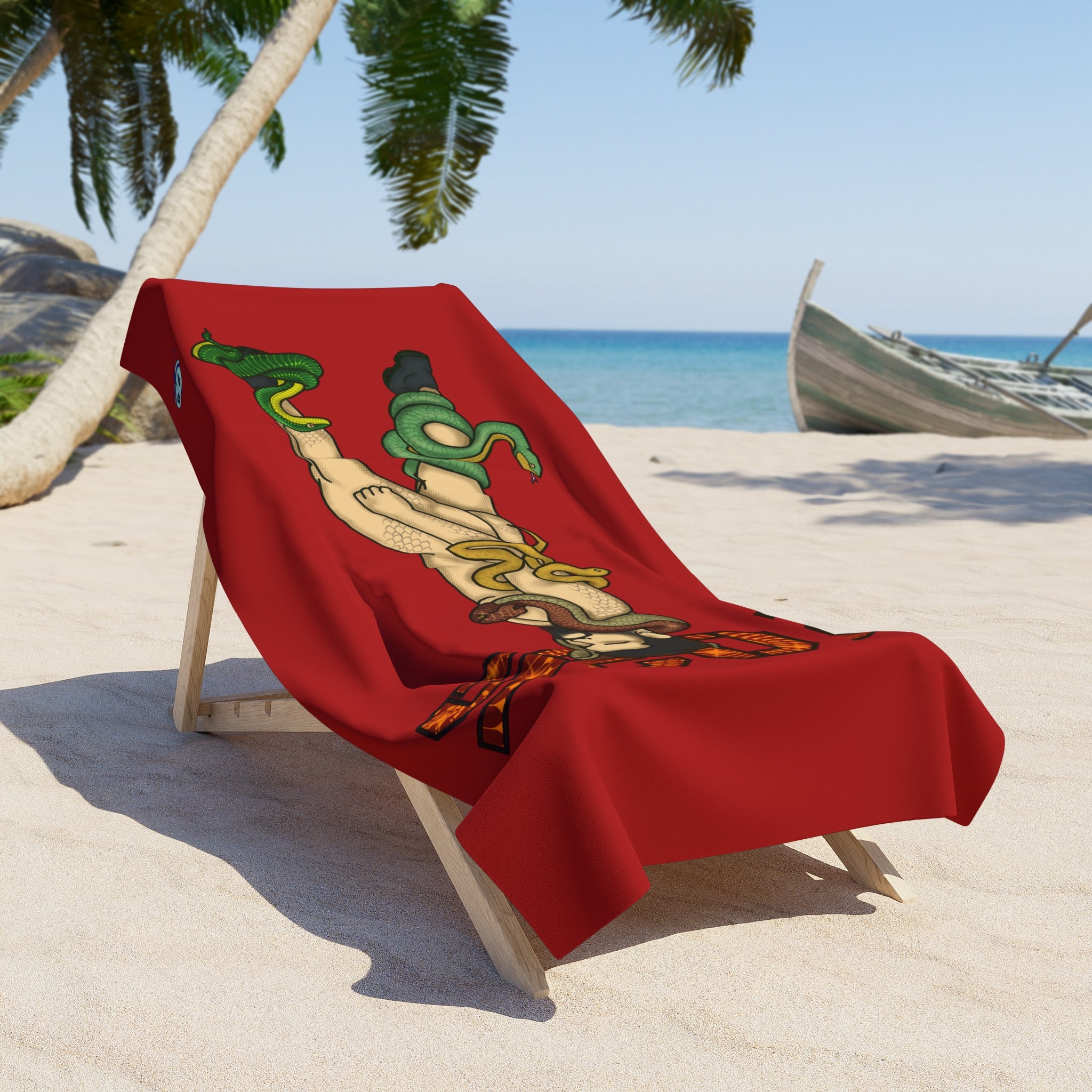 Beach Towel - Year of the Snake