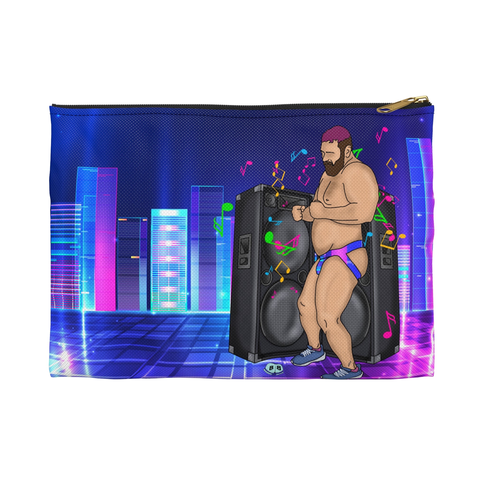Zipper Gear Pouch - TechNo She Better Don't