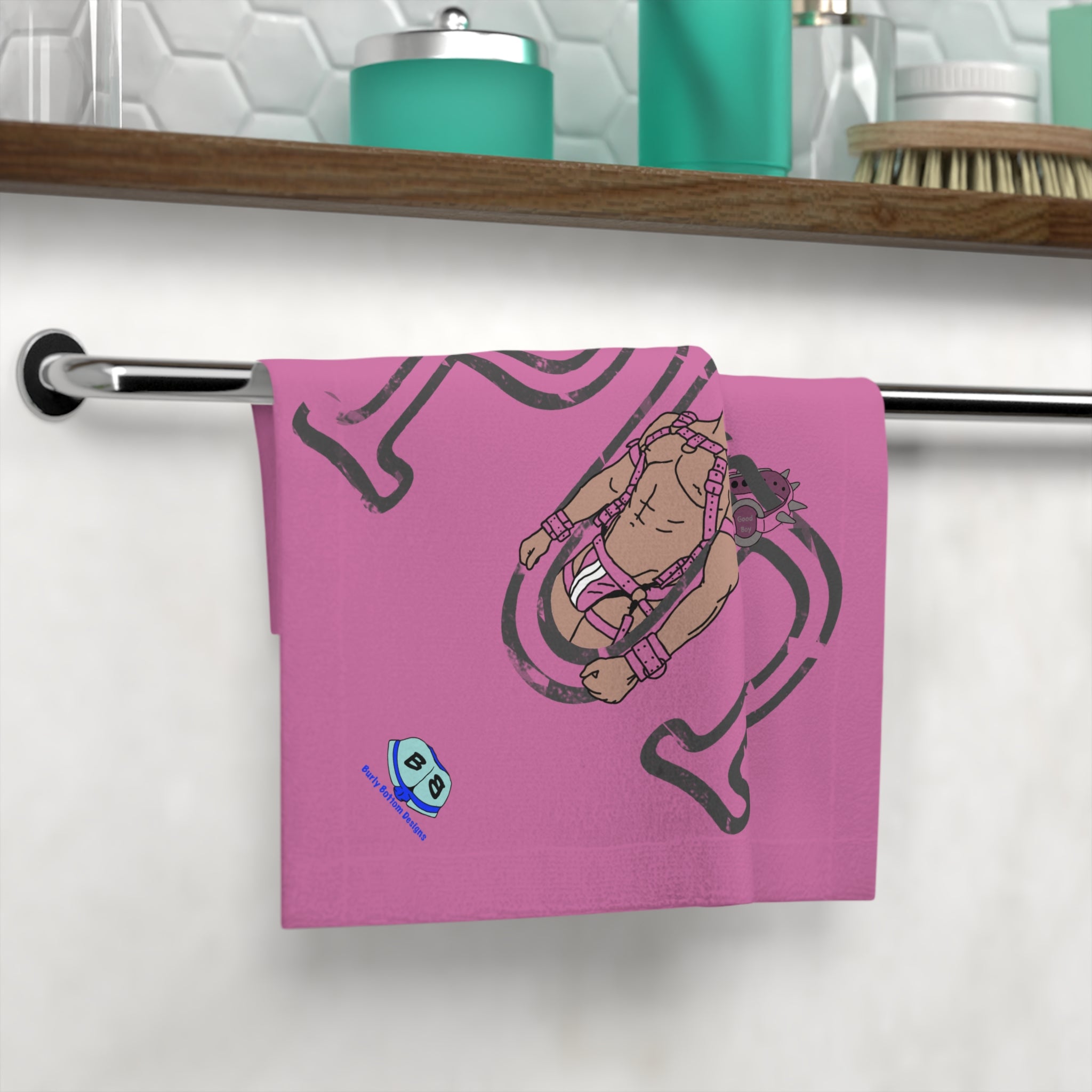 Cum Rag - Pup Sign (Pink)