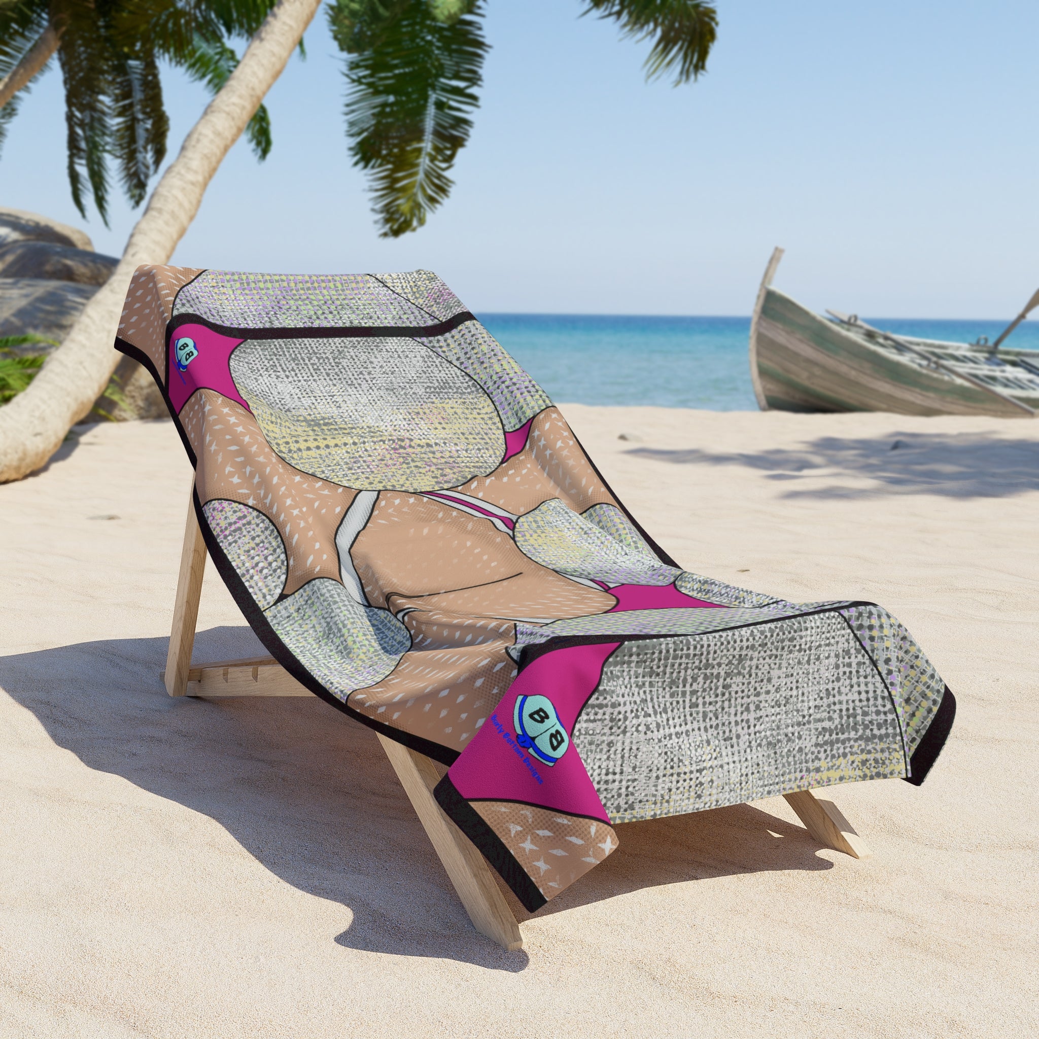Beach Towel - Happy New Year