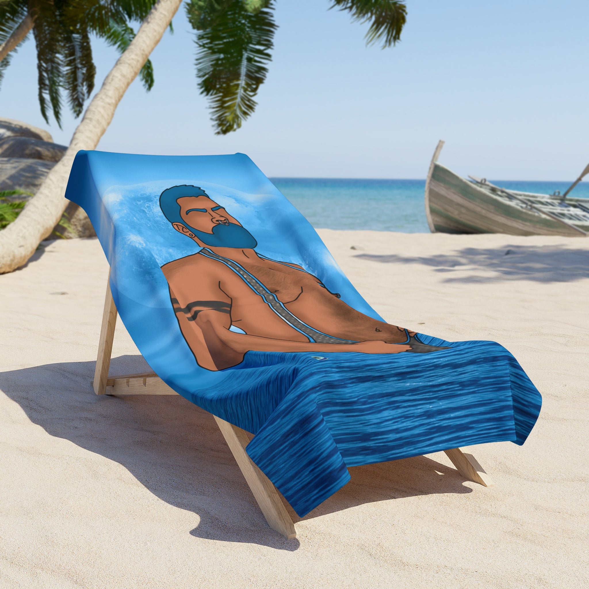 Beach Towel - Big Blue