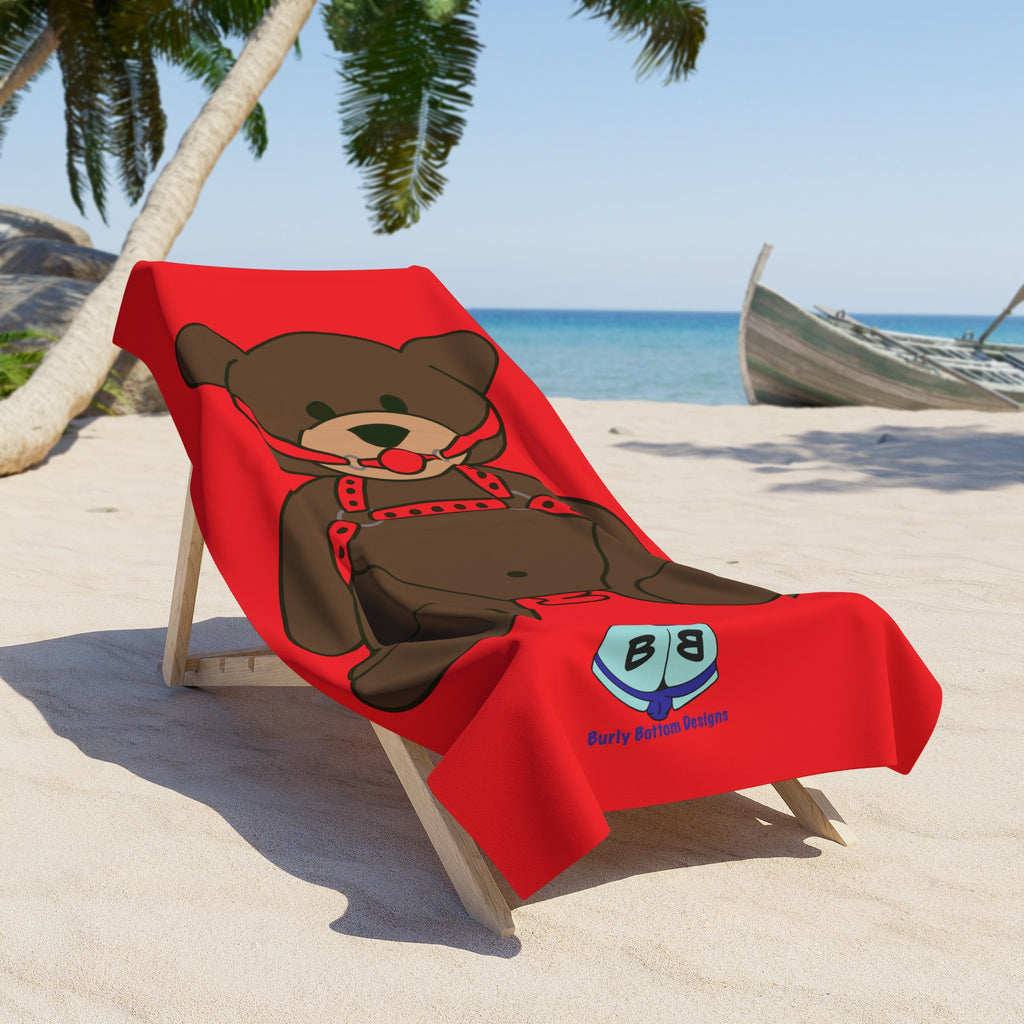Beach Towel - Gagged Teddy Bear