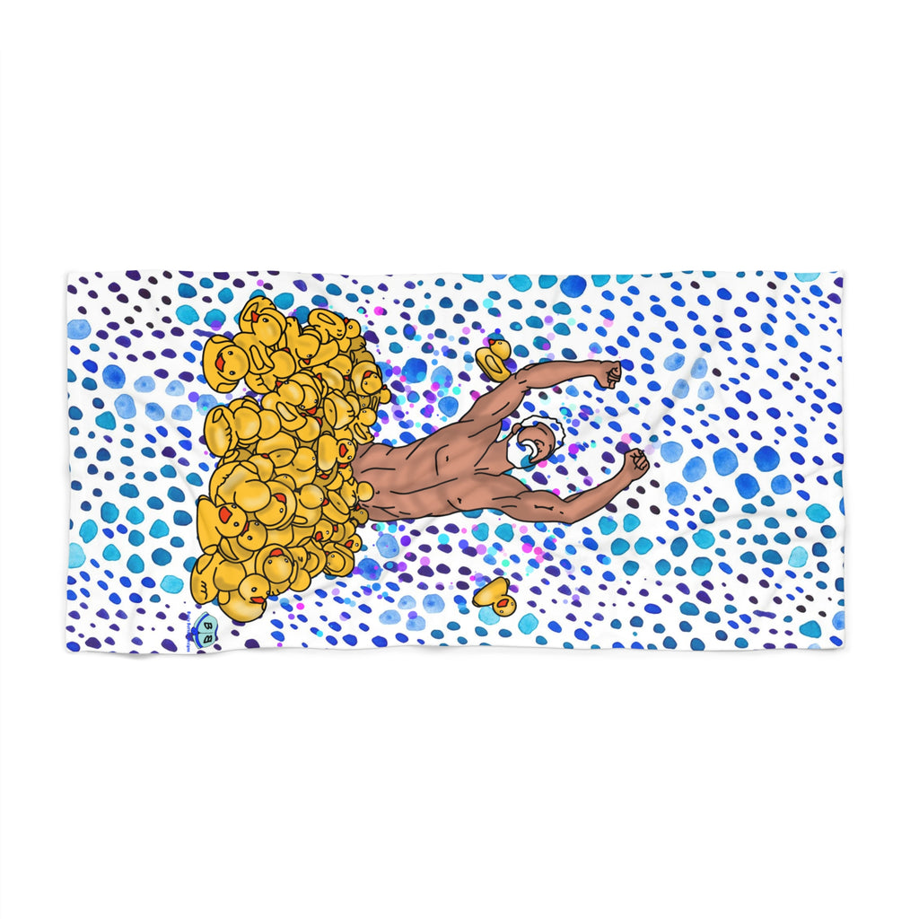 Beach Towel - Cruising for Ducks