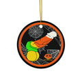 Ceramic Ornament - Candy Corn Cock