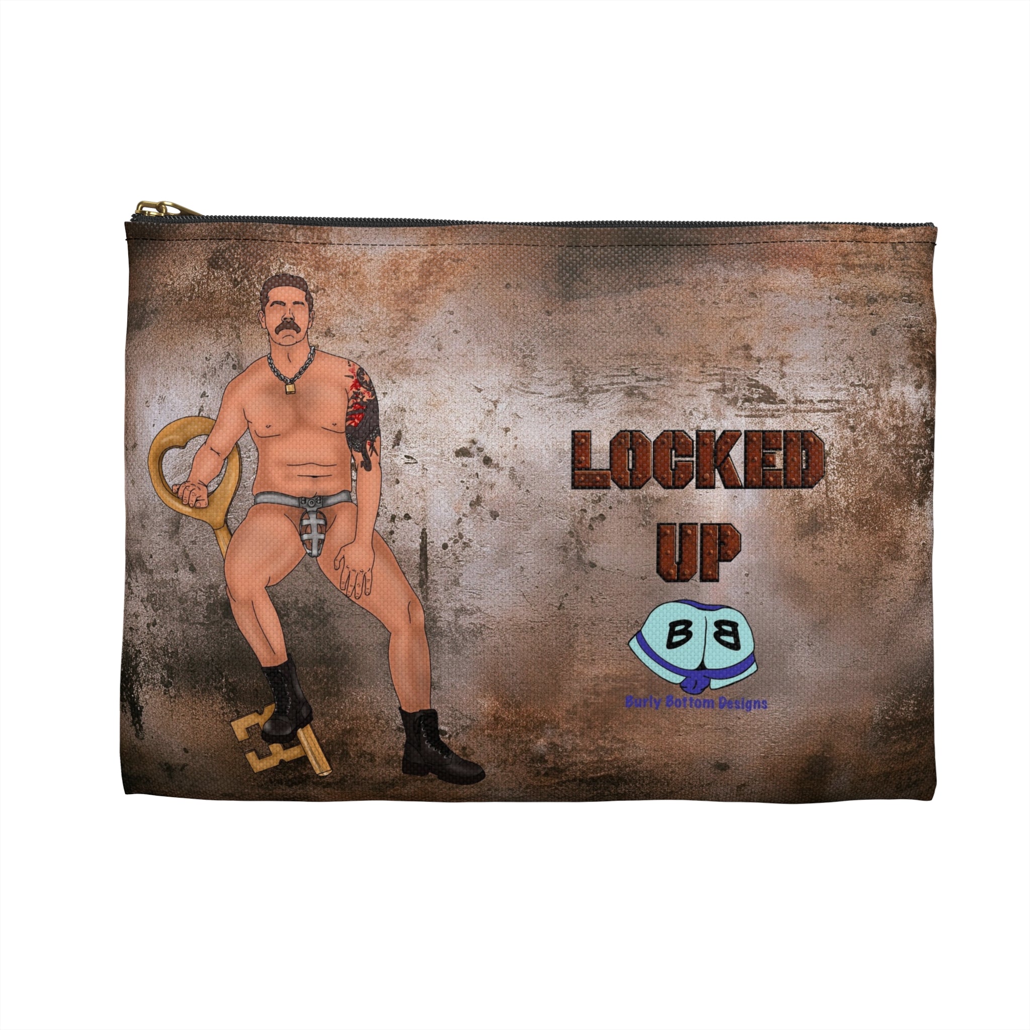 Zipper Gear Pouch - Locked Up