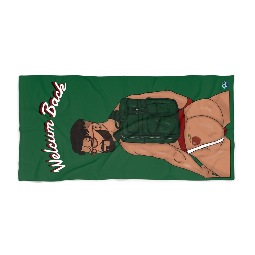 Beach Towel - Apple Bottom