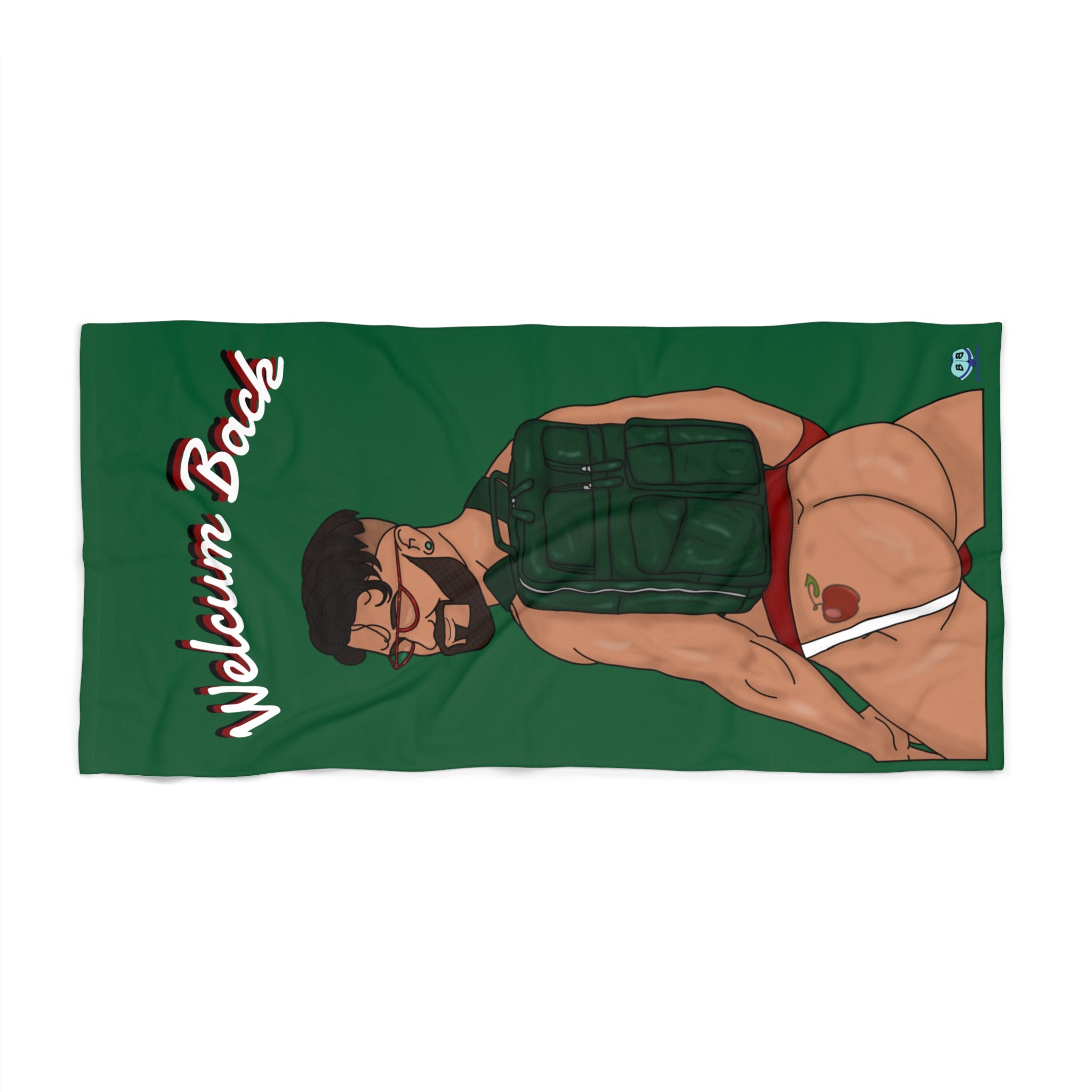 Beach Towel - Apple Bottom