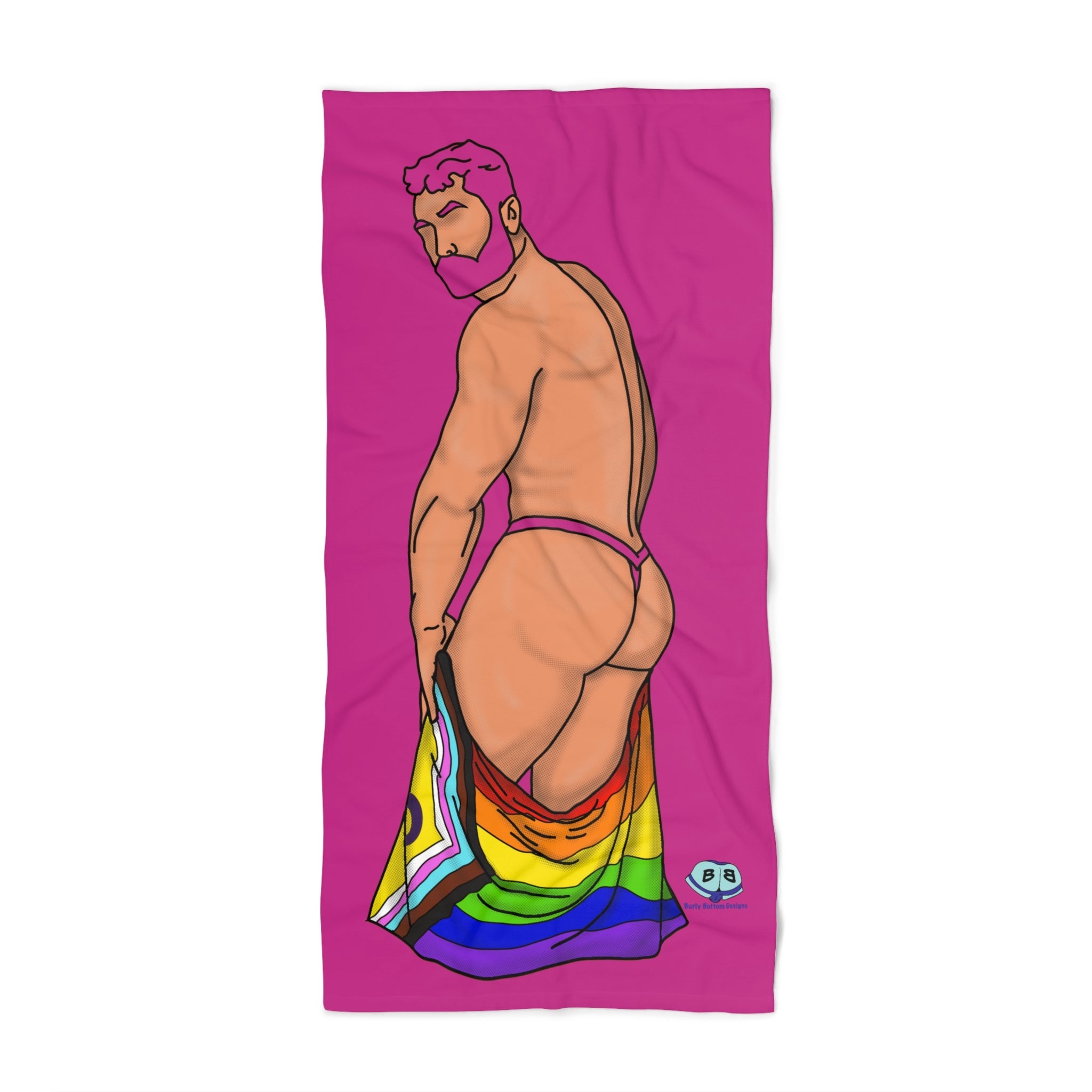 Beach Towel - Proud to Bare It