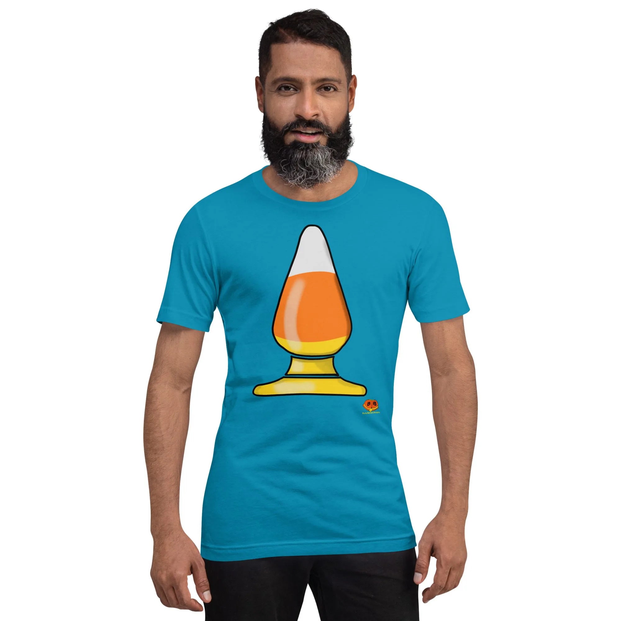 Short Sleeve Tee - Candy Corn Butt Plug