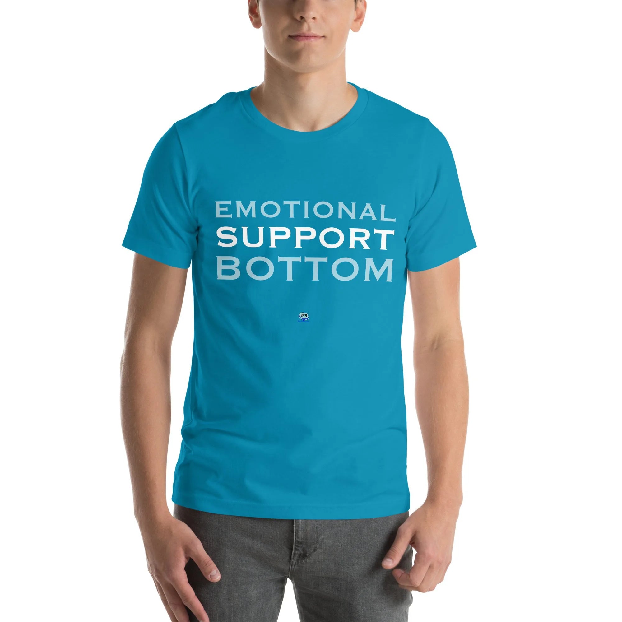 Short Sleeve Tee - Emotional Support Bottom