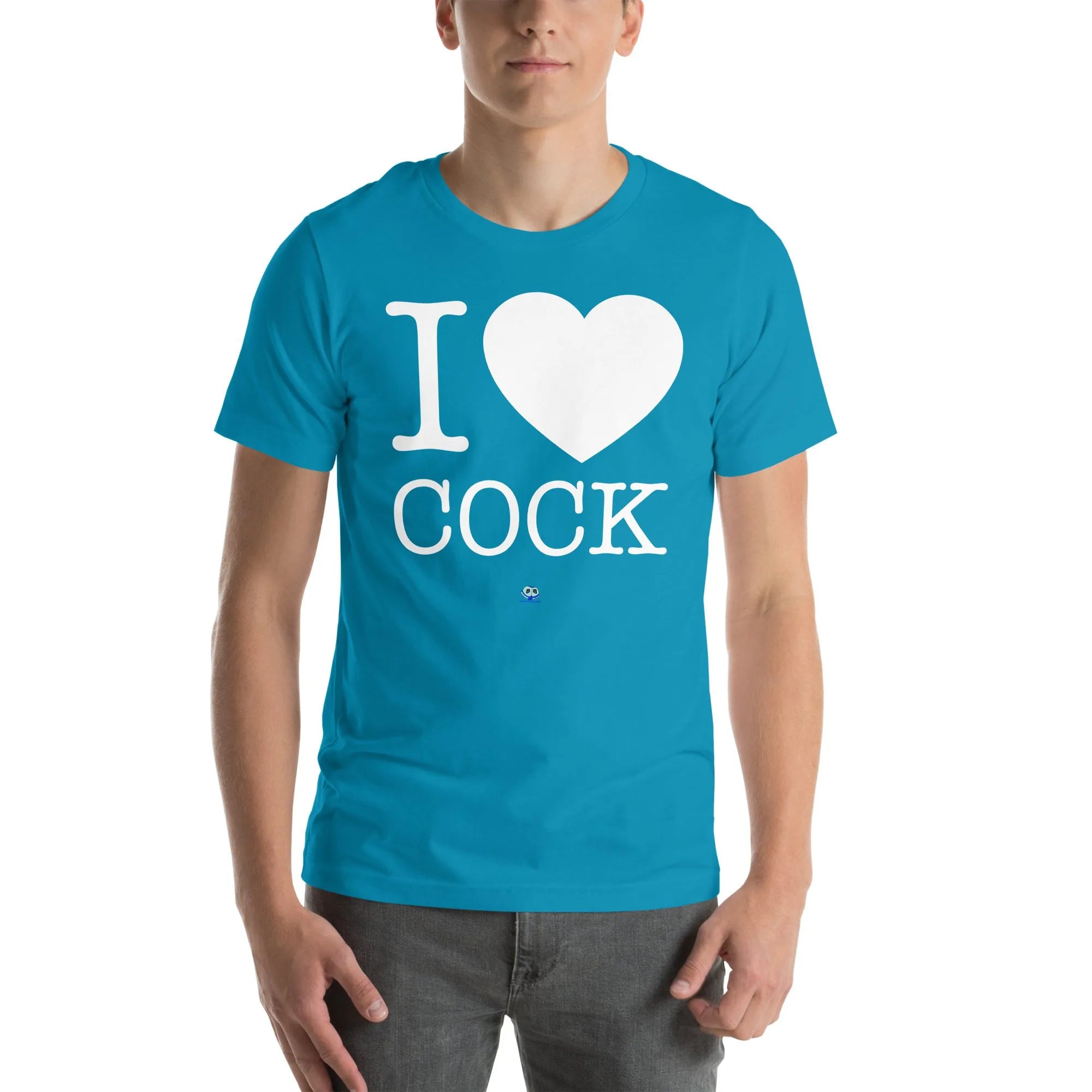Short Sleeve Tee - I Heart Cock