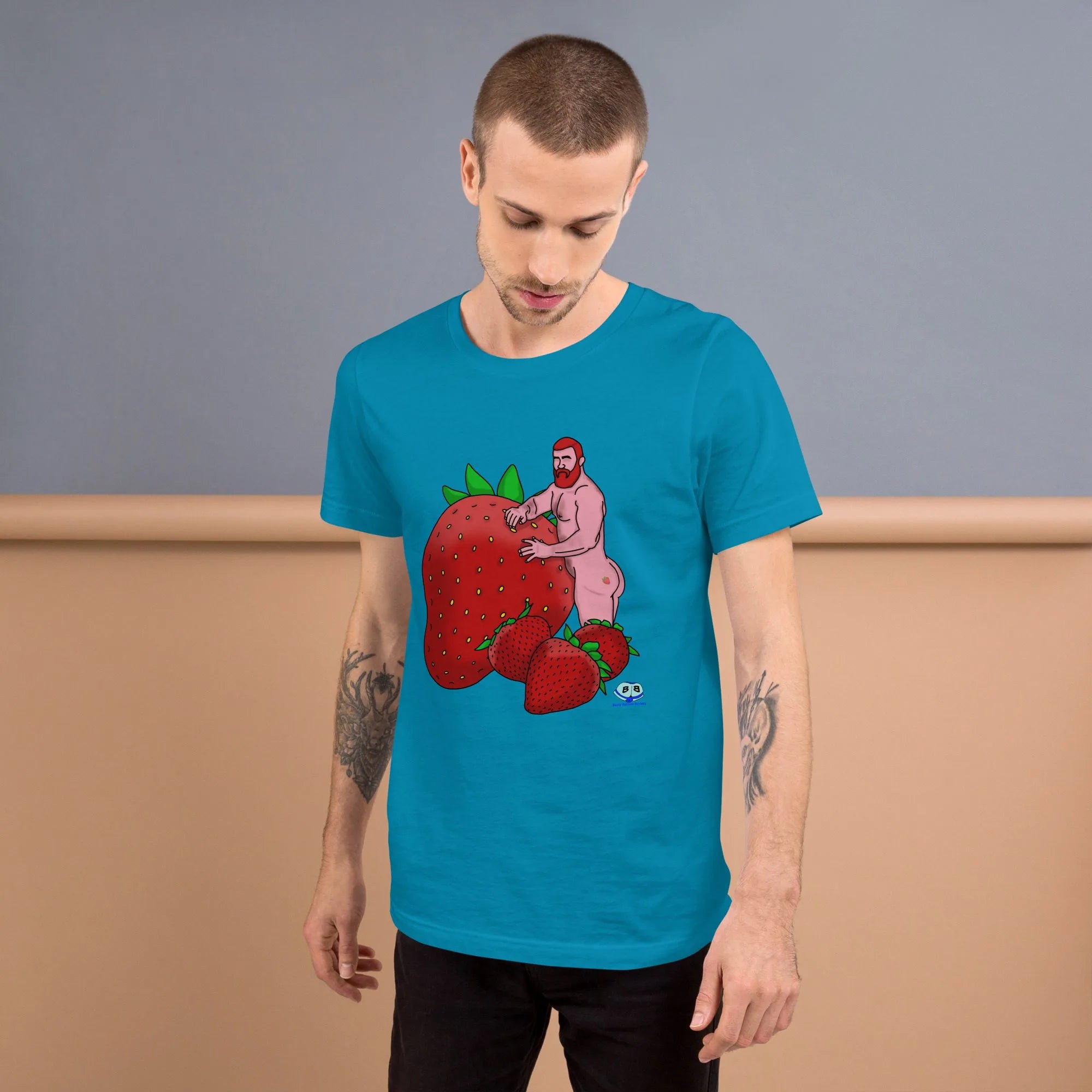 Short Sleeve Tee - Red and Wild