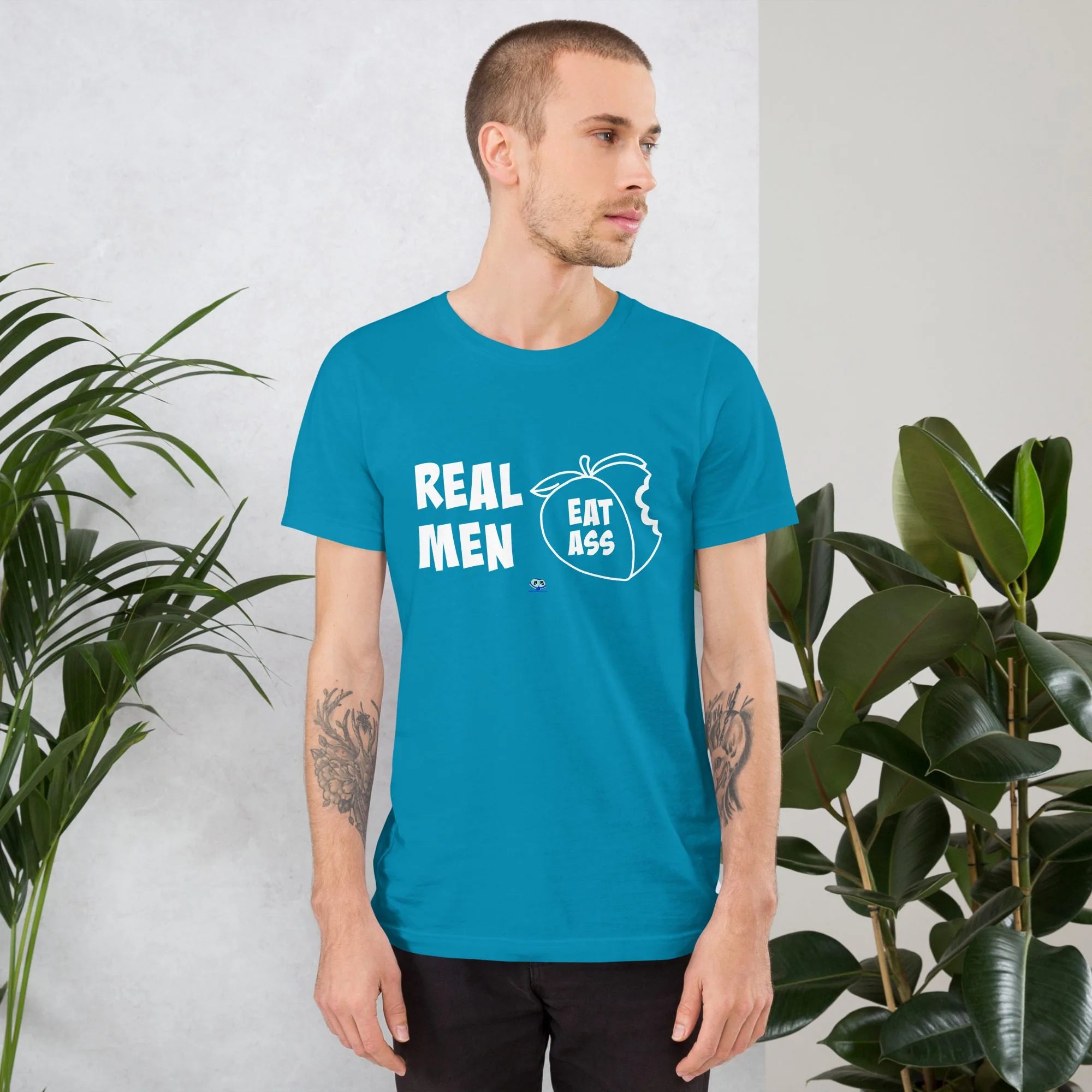 Short Sleeve Tee - Real Men Eat Ass