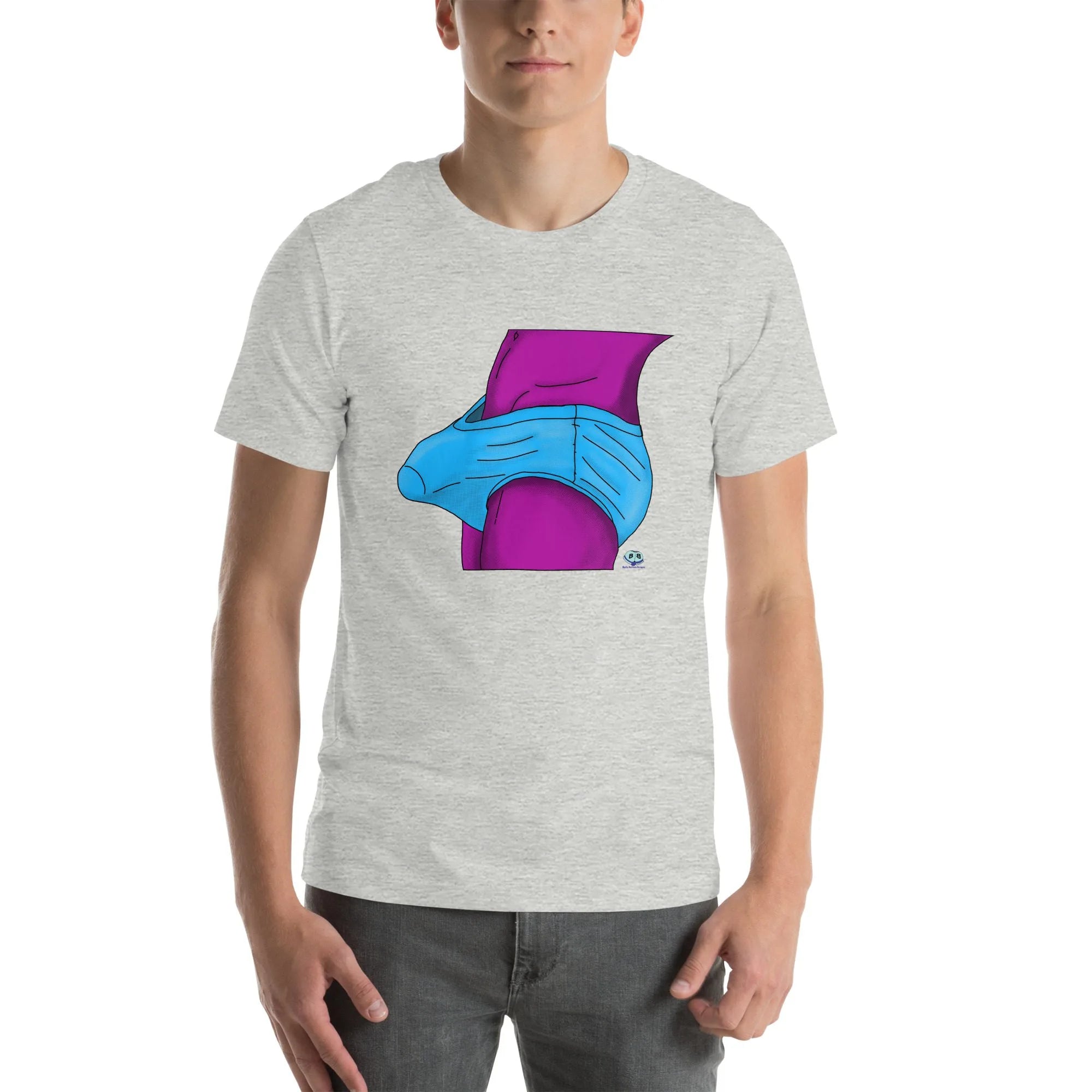 Short Sleeve Tee - Tight Fit Pop Art