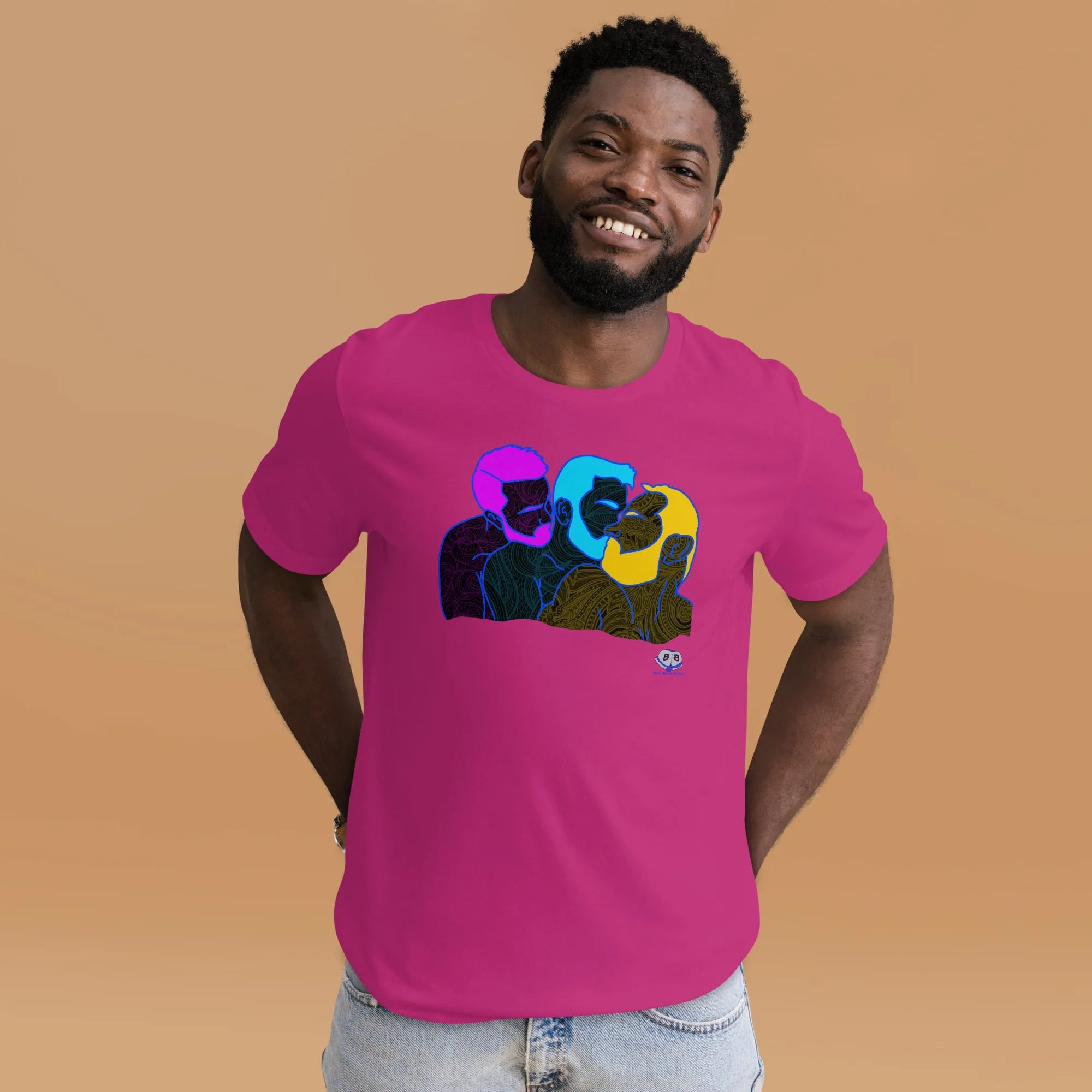 Short Sleeve Tee - Throuple Pop Art
