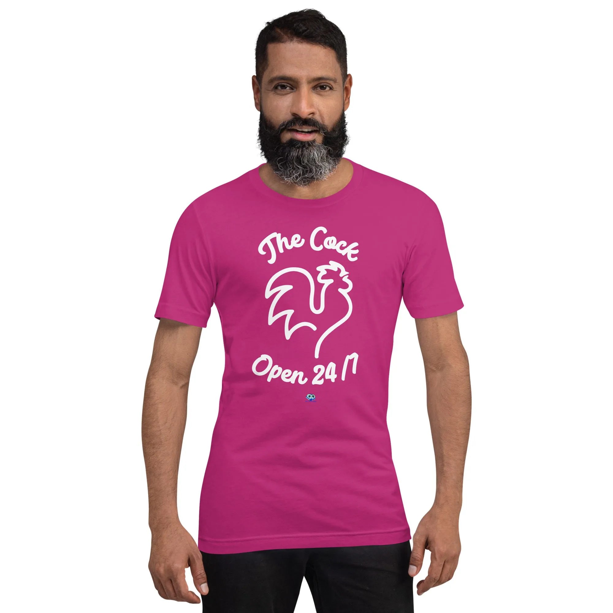 Short Sleeve Tee - The Cock Open 24/7