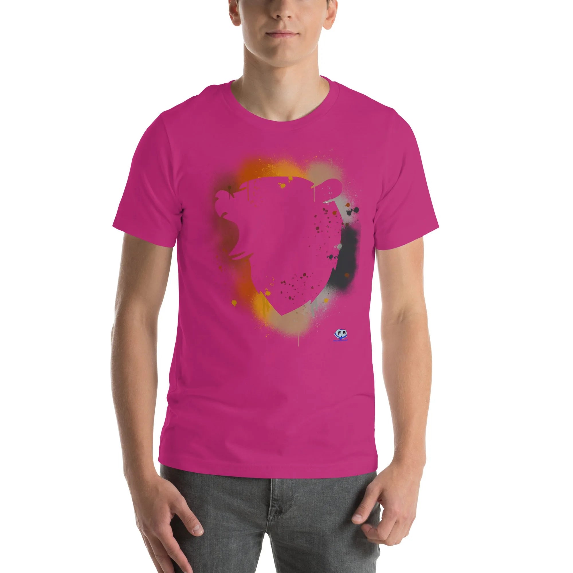 Short Sleeve Tee - Bear Paint