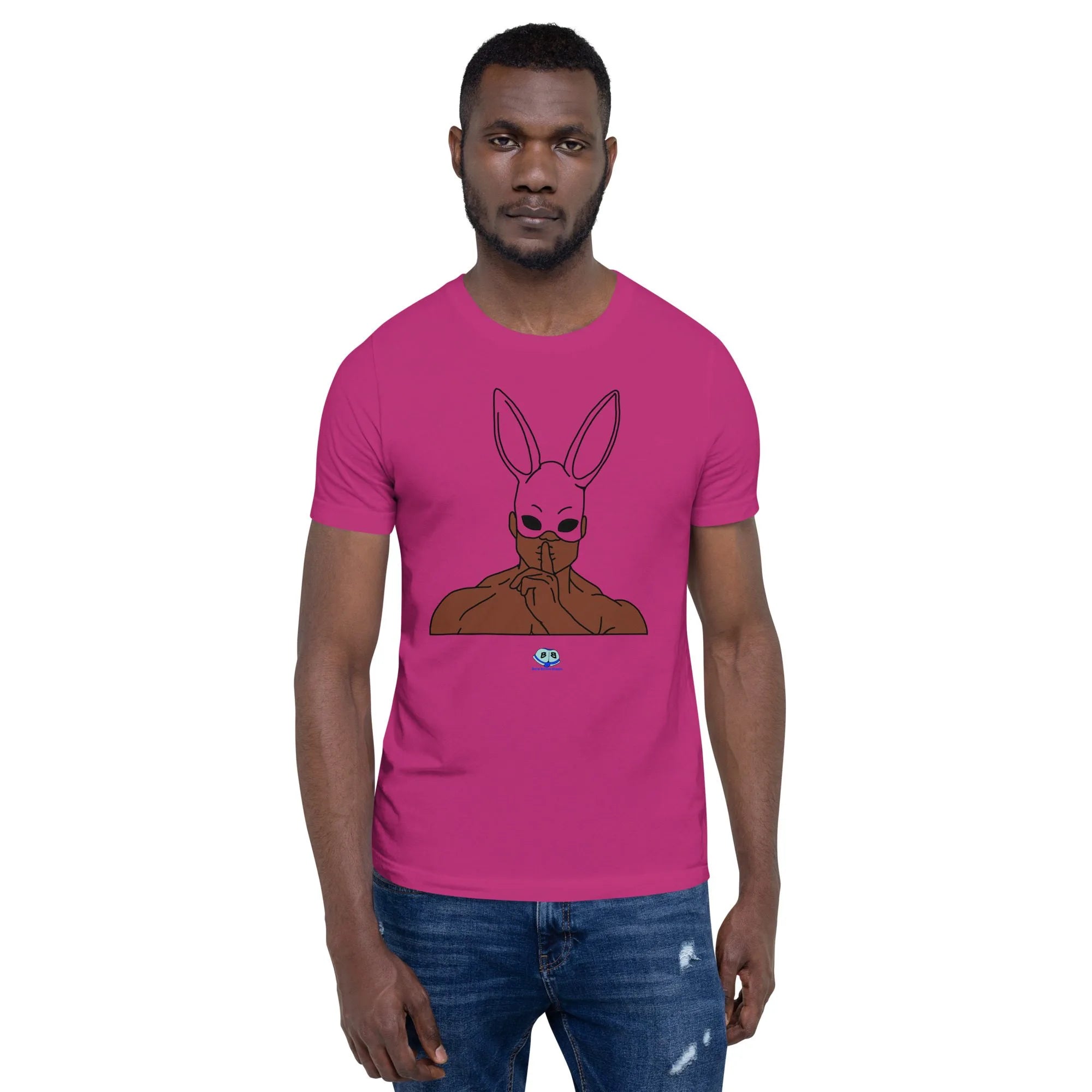Short Sleeve Tee - Bunny Ear Mask (Easter)