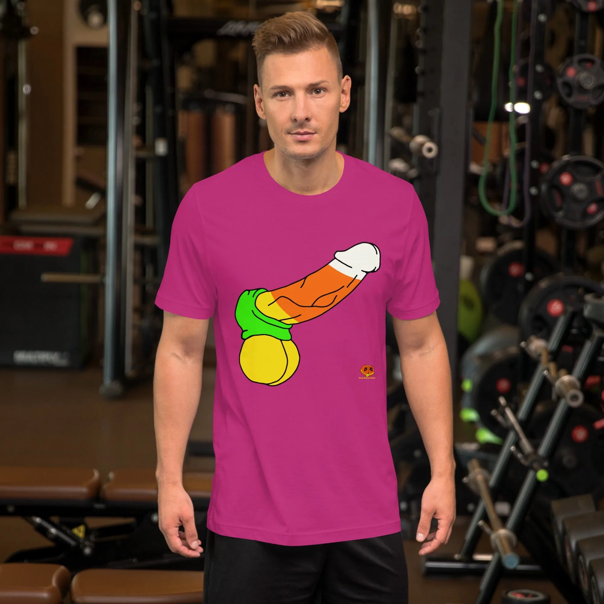 Short Sleeve Tee - Candy Corn Cock