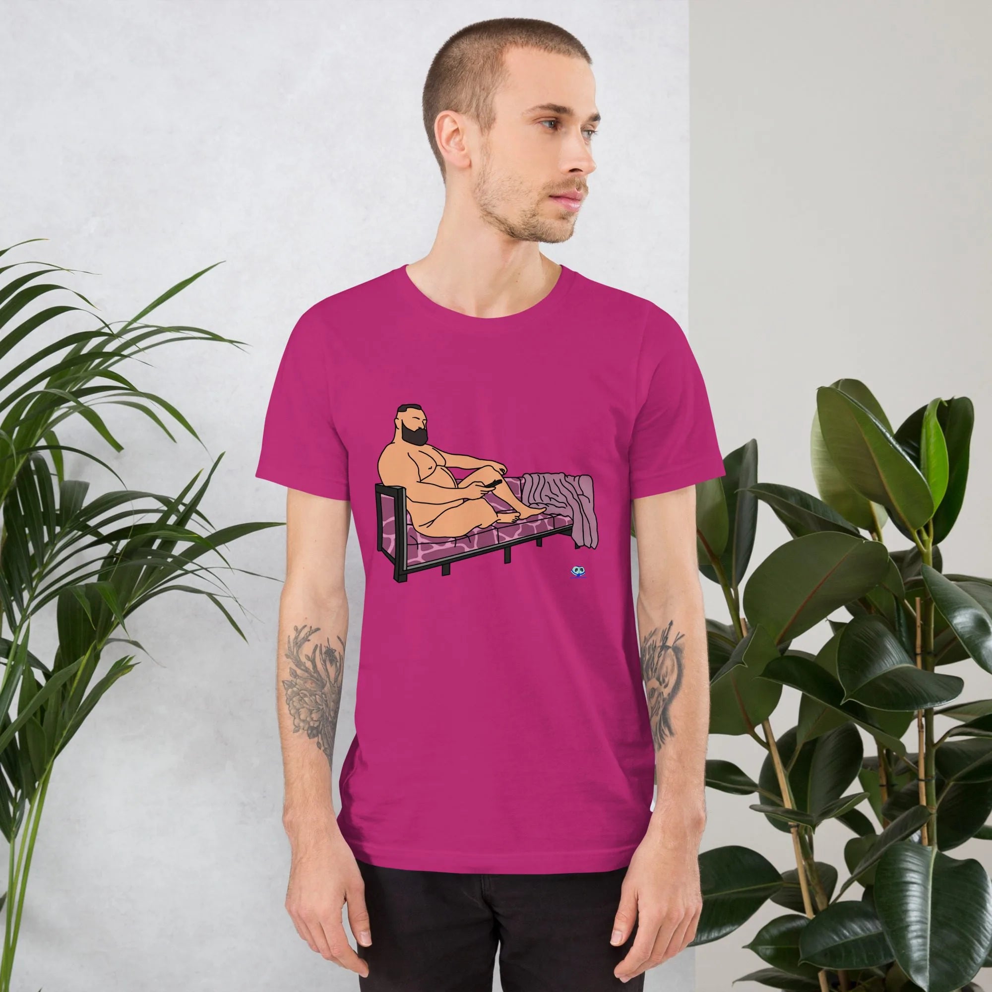 Short Sleeve Tee - Giraffe Couch