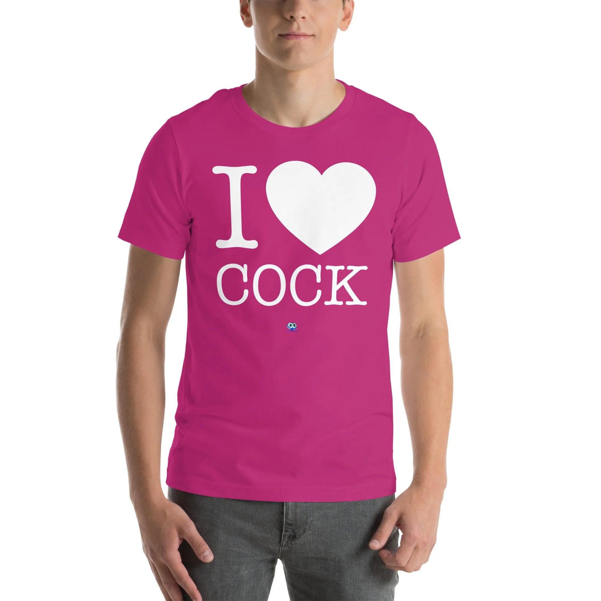 Short Sleeve Tee - I Heart Cock